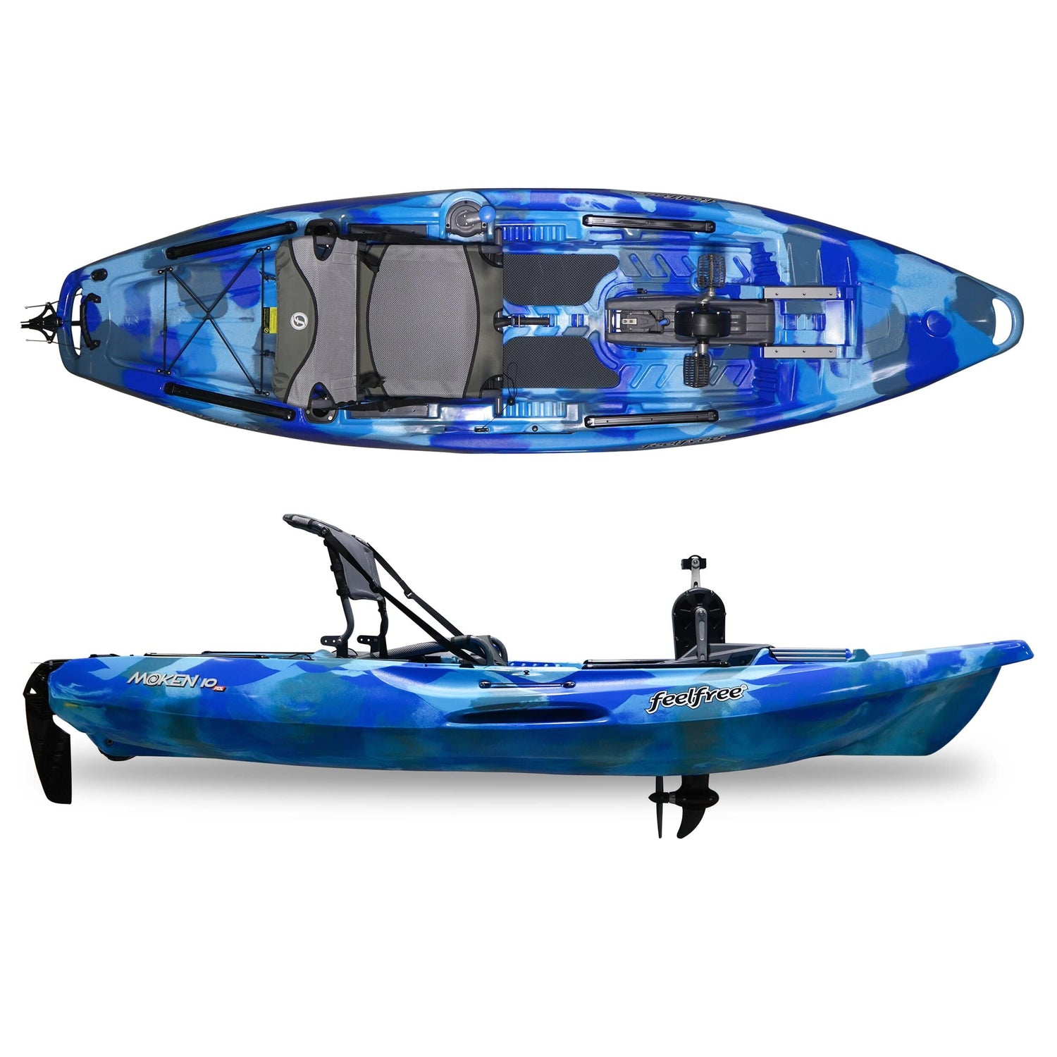 Kayak Moken 10 V2 avec pédalier