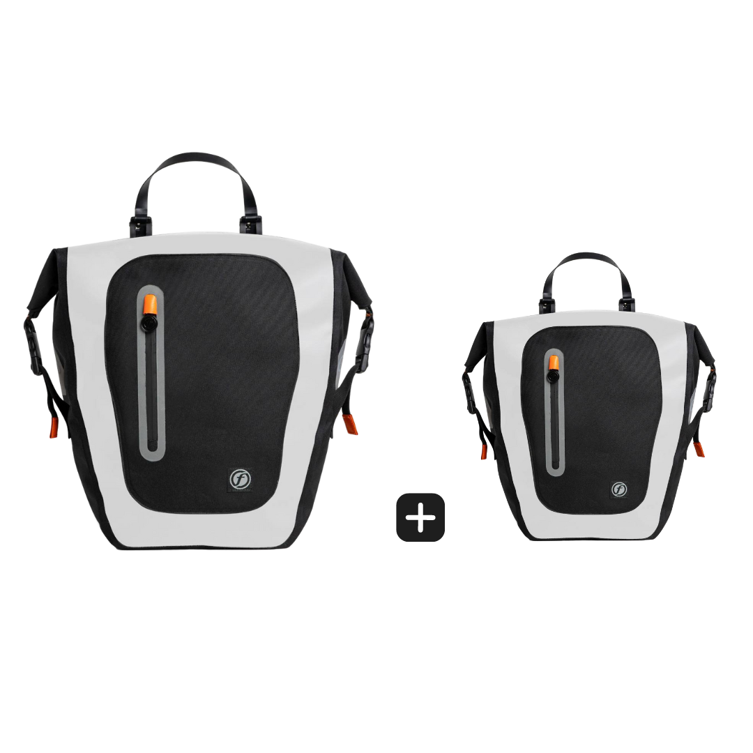 Lot De 2 Sacs Étanches Vélo Bike Bag