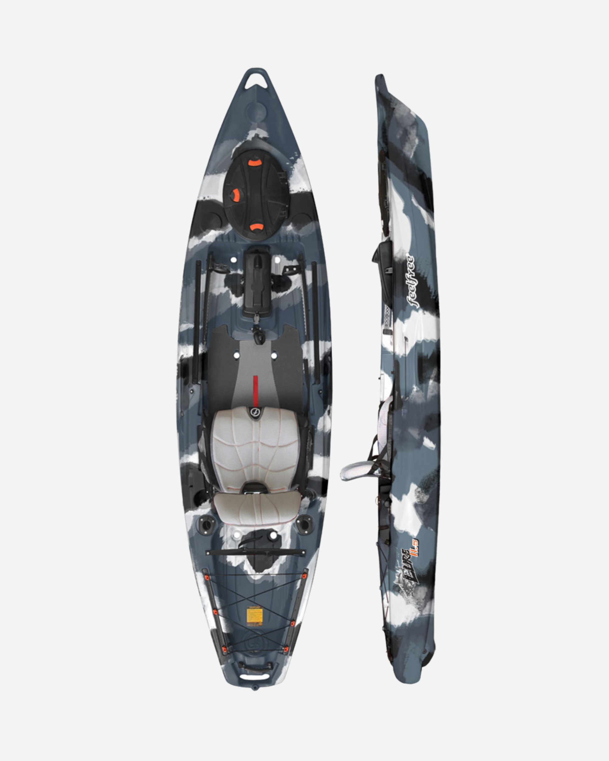 Lure 11.5 V2 Pedal Fishing Kayak (Overdrive Ready Version)
