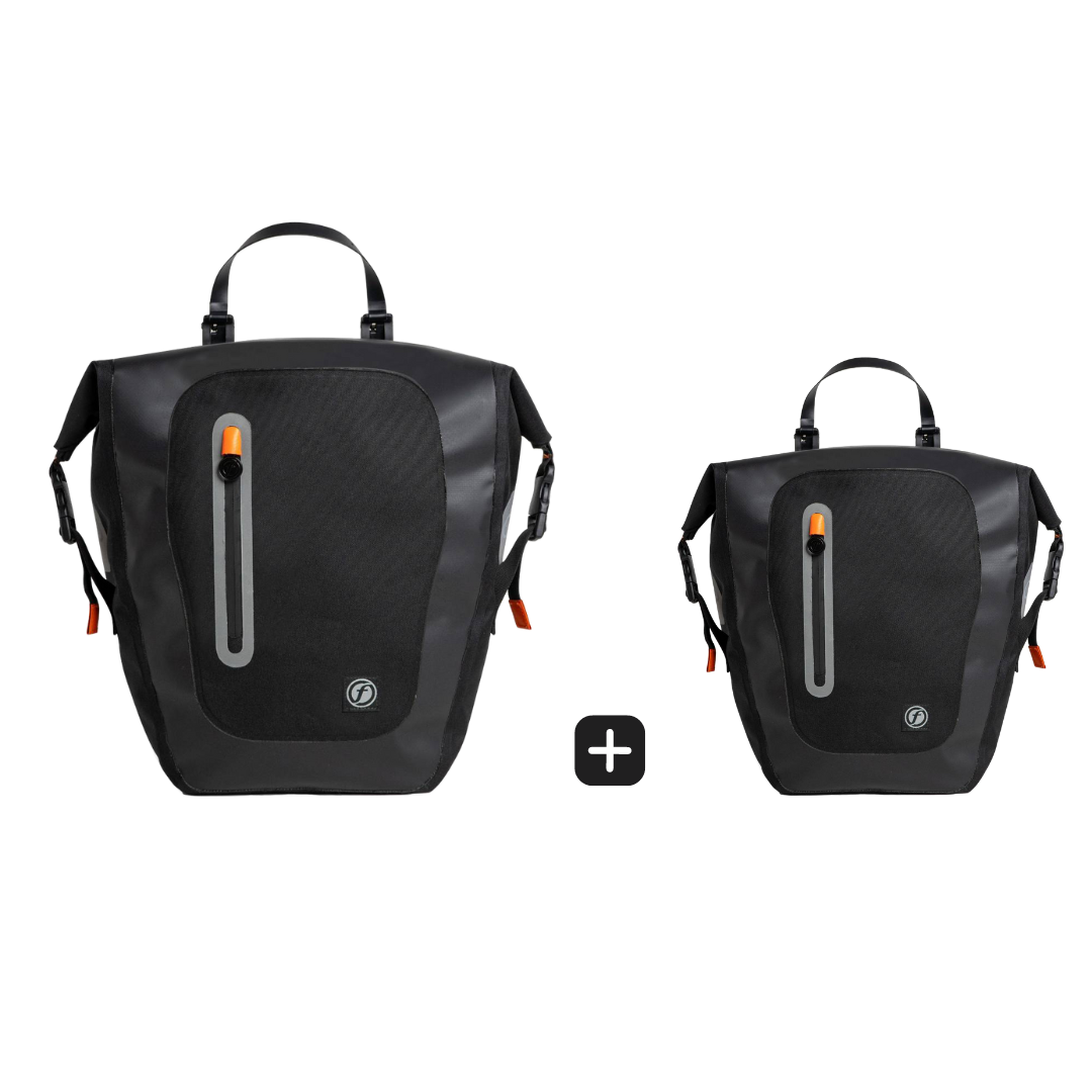 Lot De 2 Sacs Étanches Vélo Bike Bag