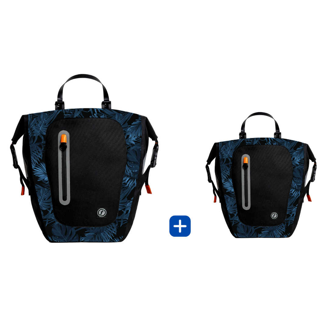 Lot De 2 Sacs Étanches Vélo Bike Bag