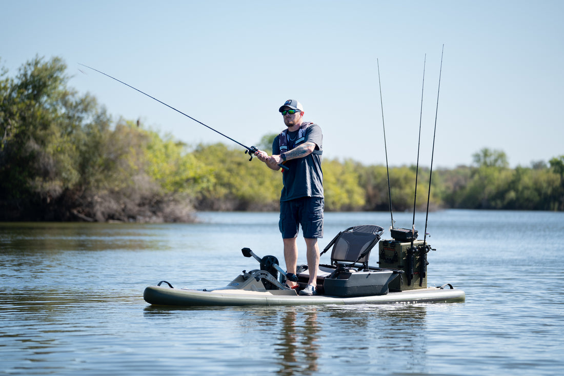 Kayak De Pêche À Pédales