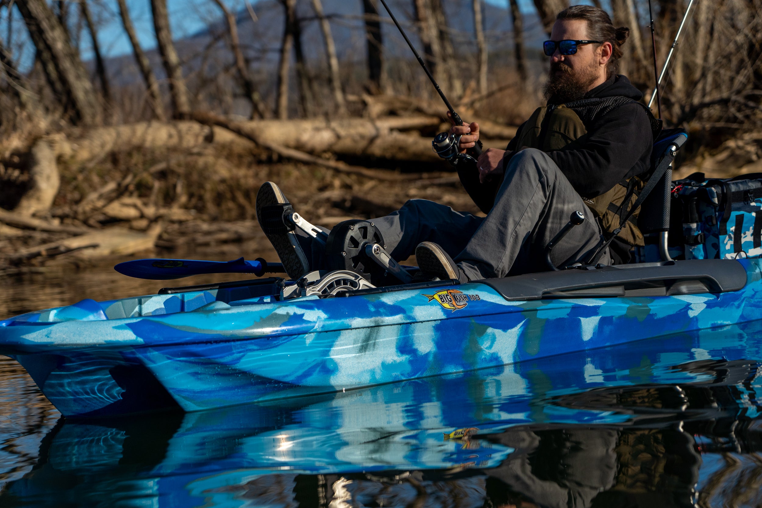 Big Fish 103 Pedal Fishing Kayak