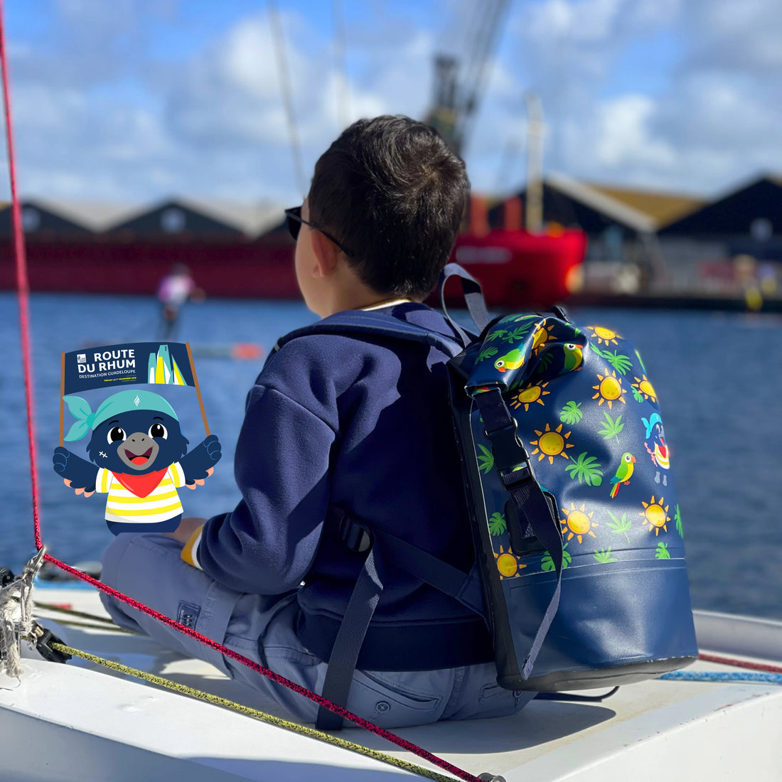 Sac à dos étanche enfant Dry Tank 12L– Route du Rhum - Tymal Tropical