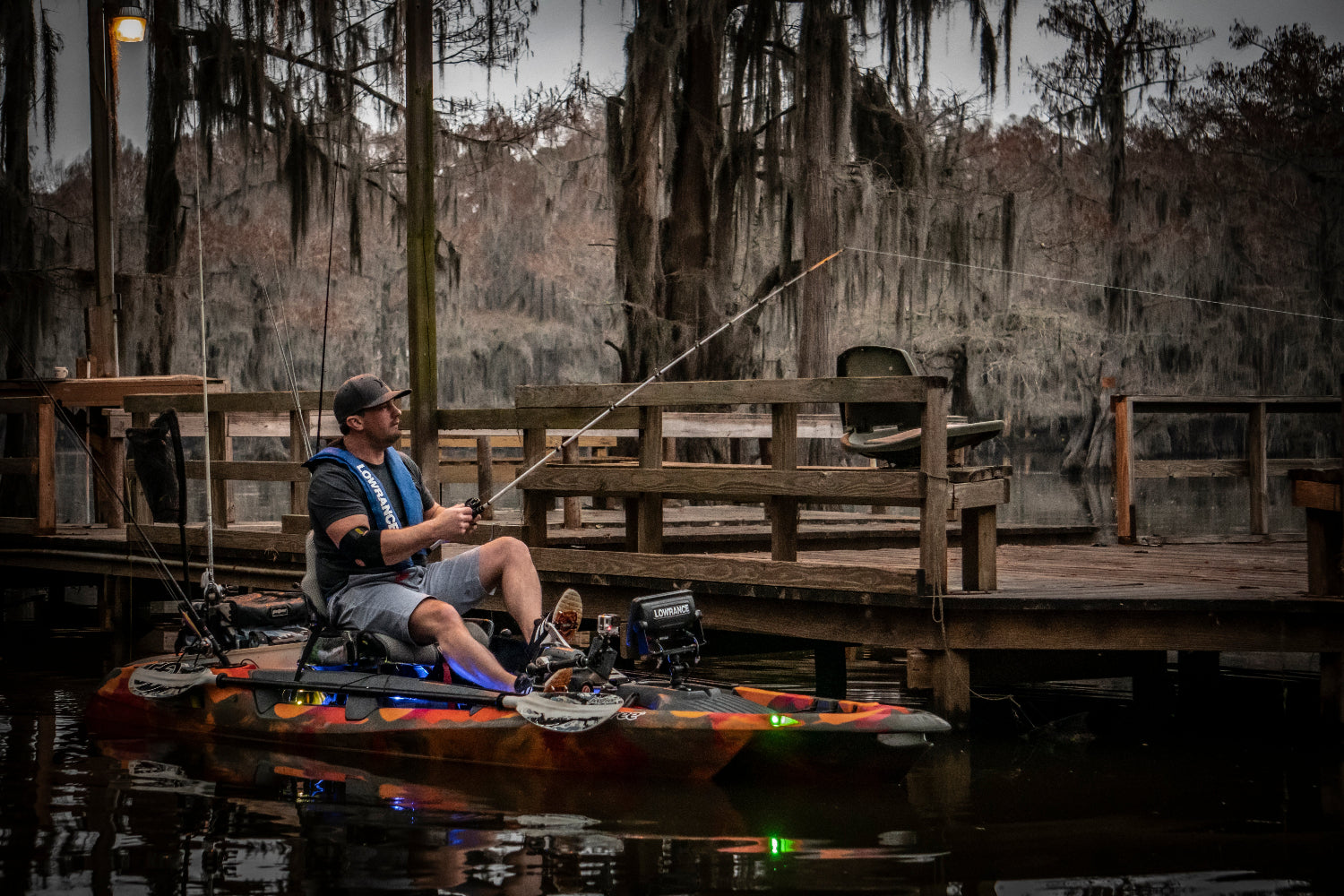 Kayak De Pêche À Pédales Dorado