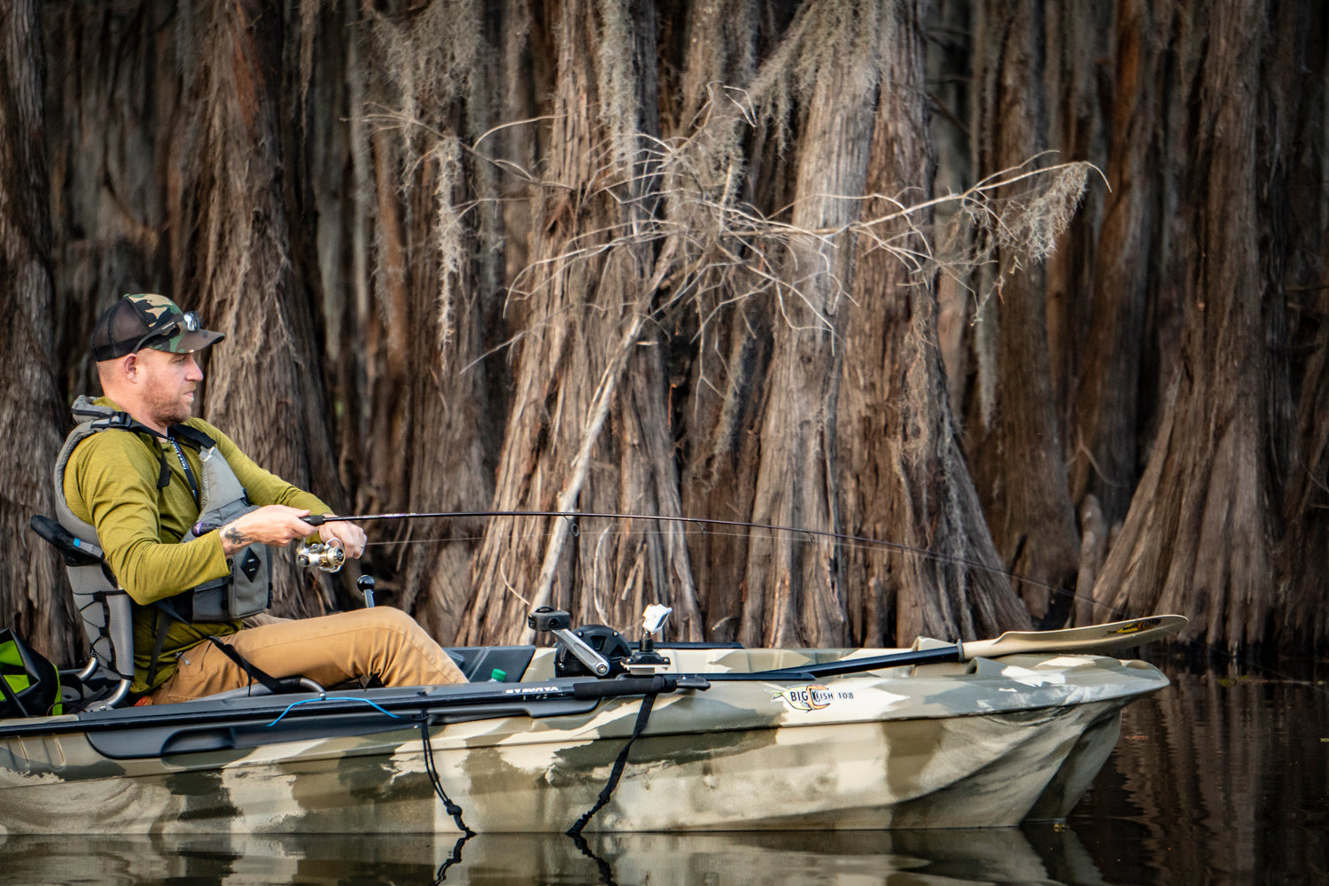 Big Fish 108 Fishing Kayak - With Pedals