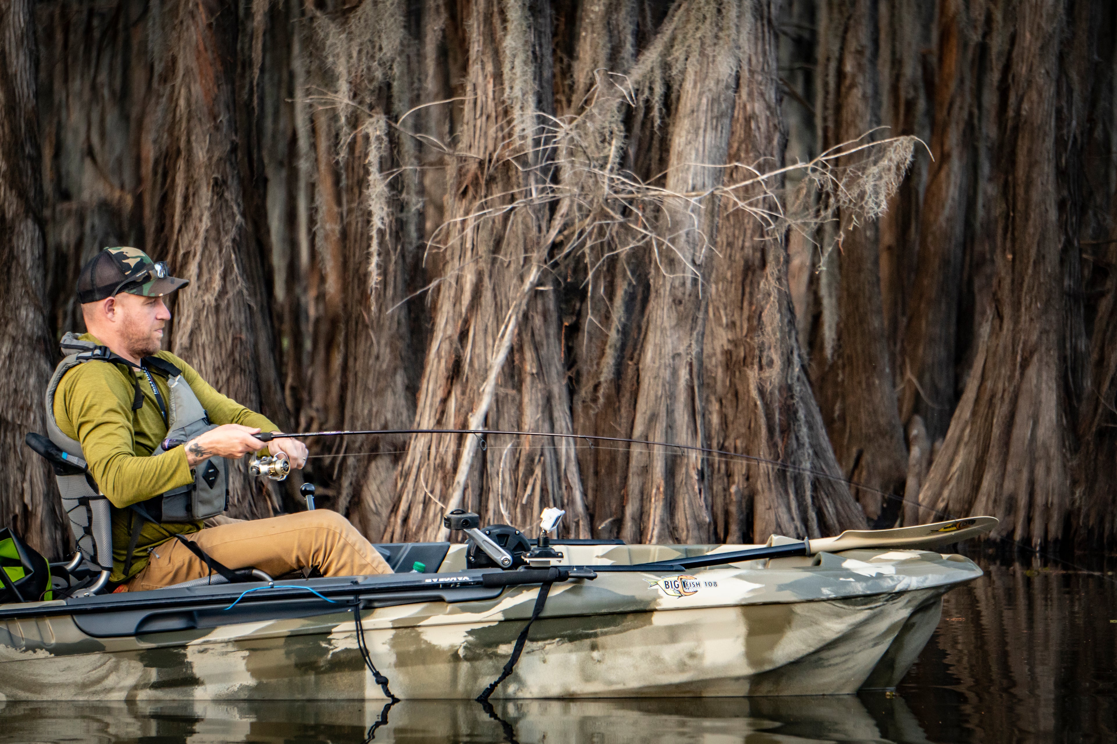 Big Fish 108 Fishing Kayak - With Pedals