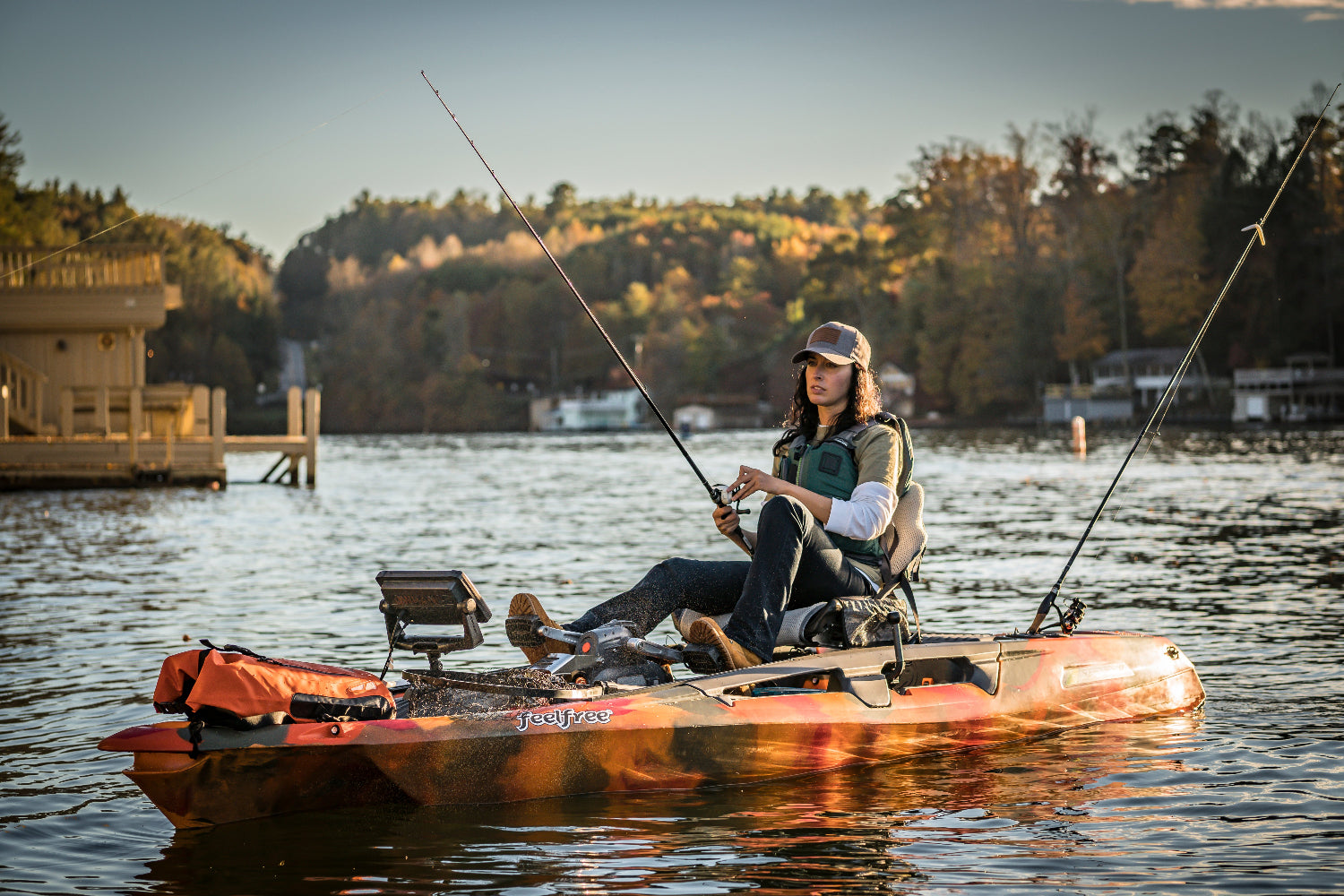 Kayak De Pêche À Pédales Dorado