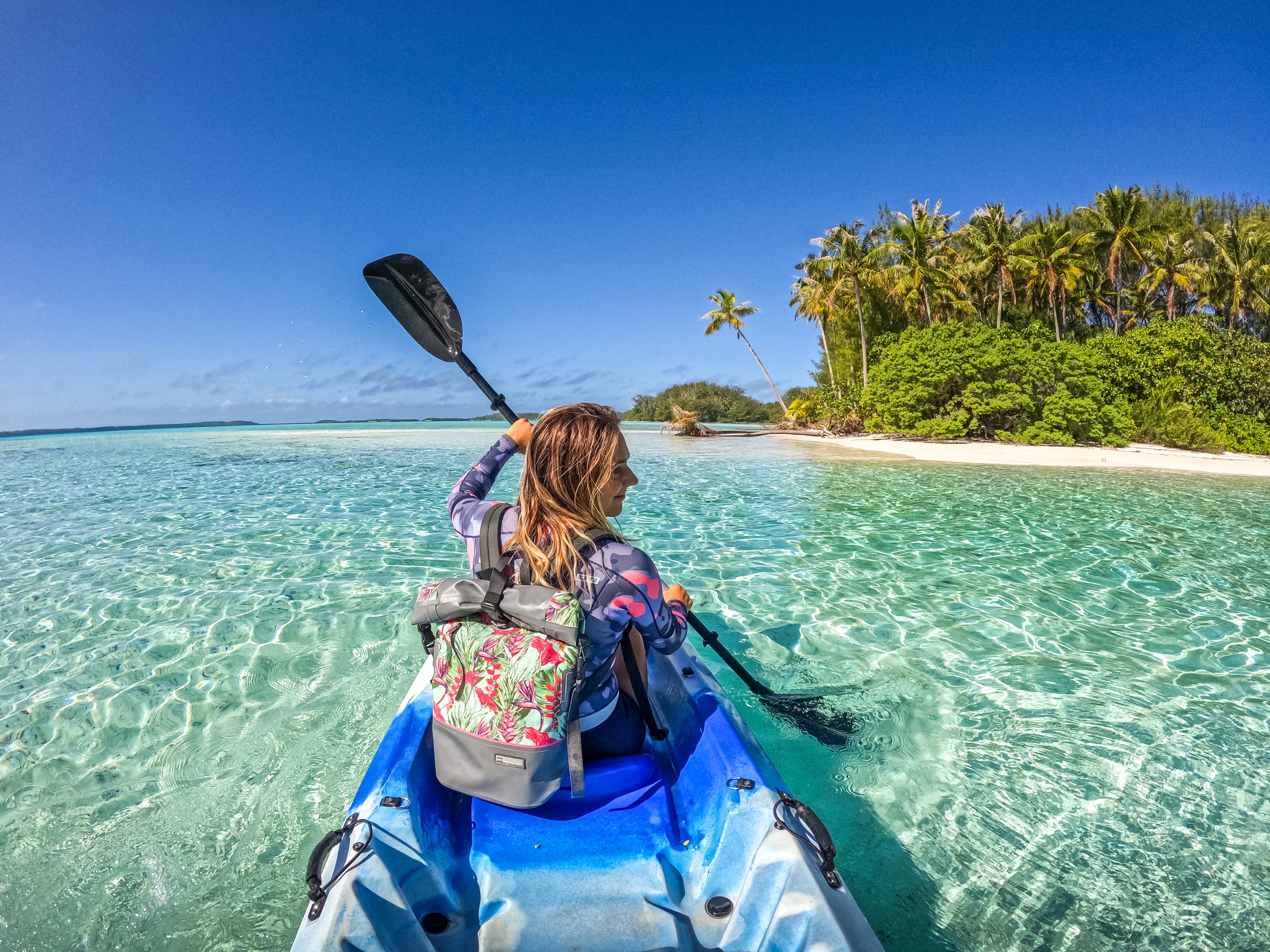 Tropical Waterproof Backpack 20L