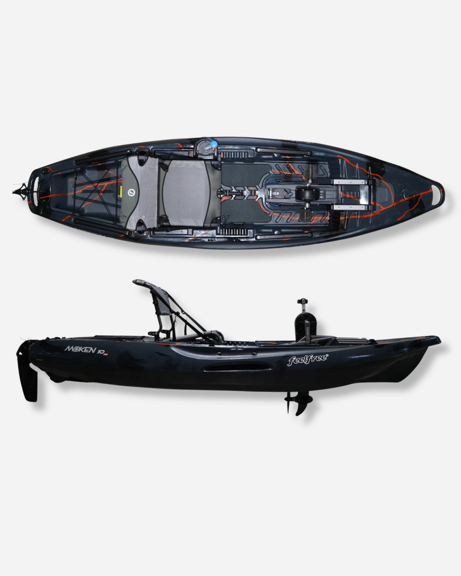 Moken 10 V2 Fishing Kayak with Pedals