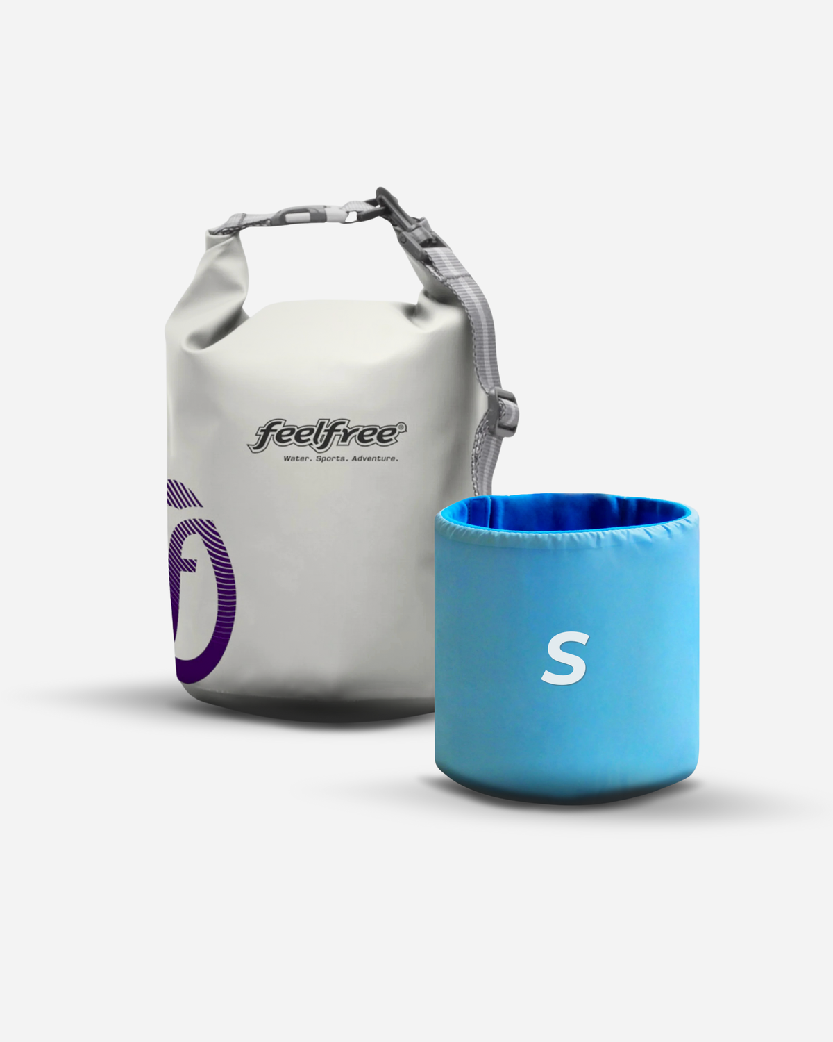 Sac polochon étanche et anti-choc Dry Tube – pack produit – FeelFree