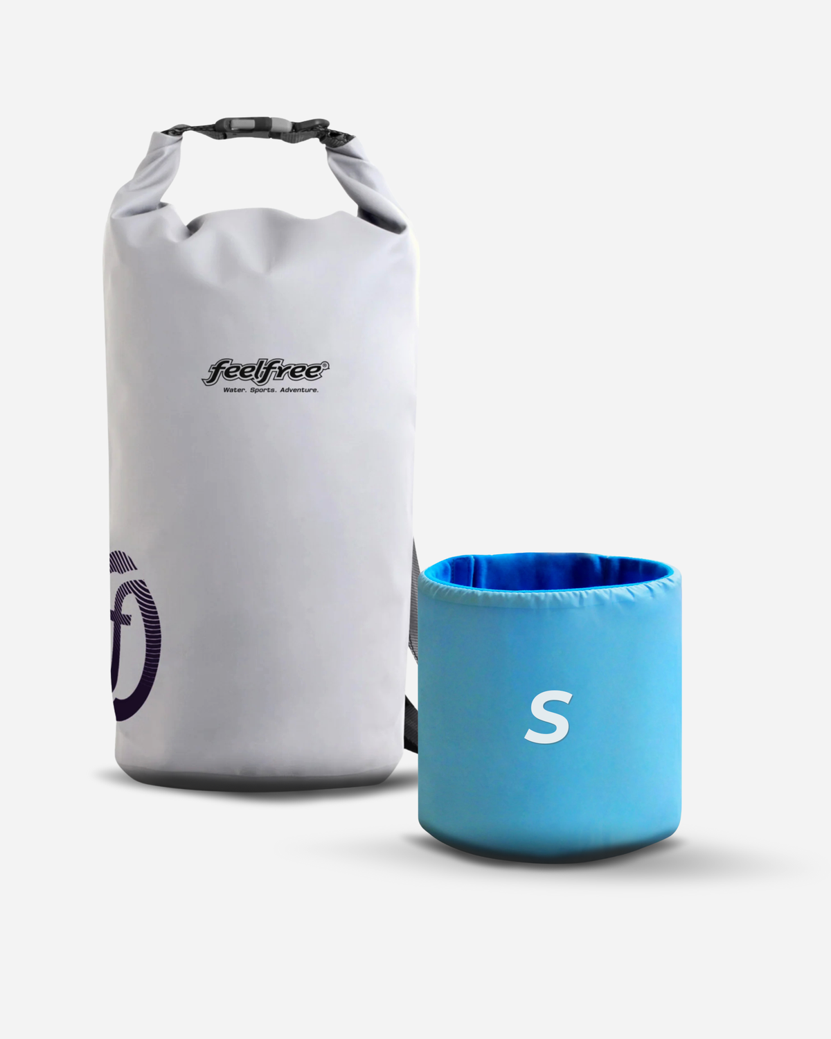 Sac polochon étanche Dry Tube – vue pack secondaire – FeelFree