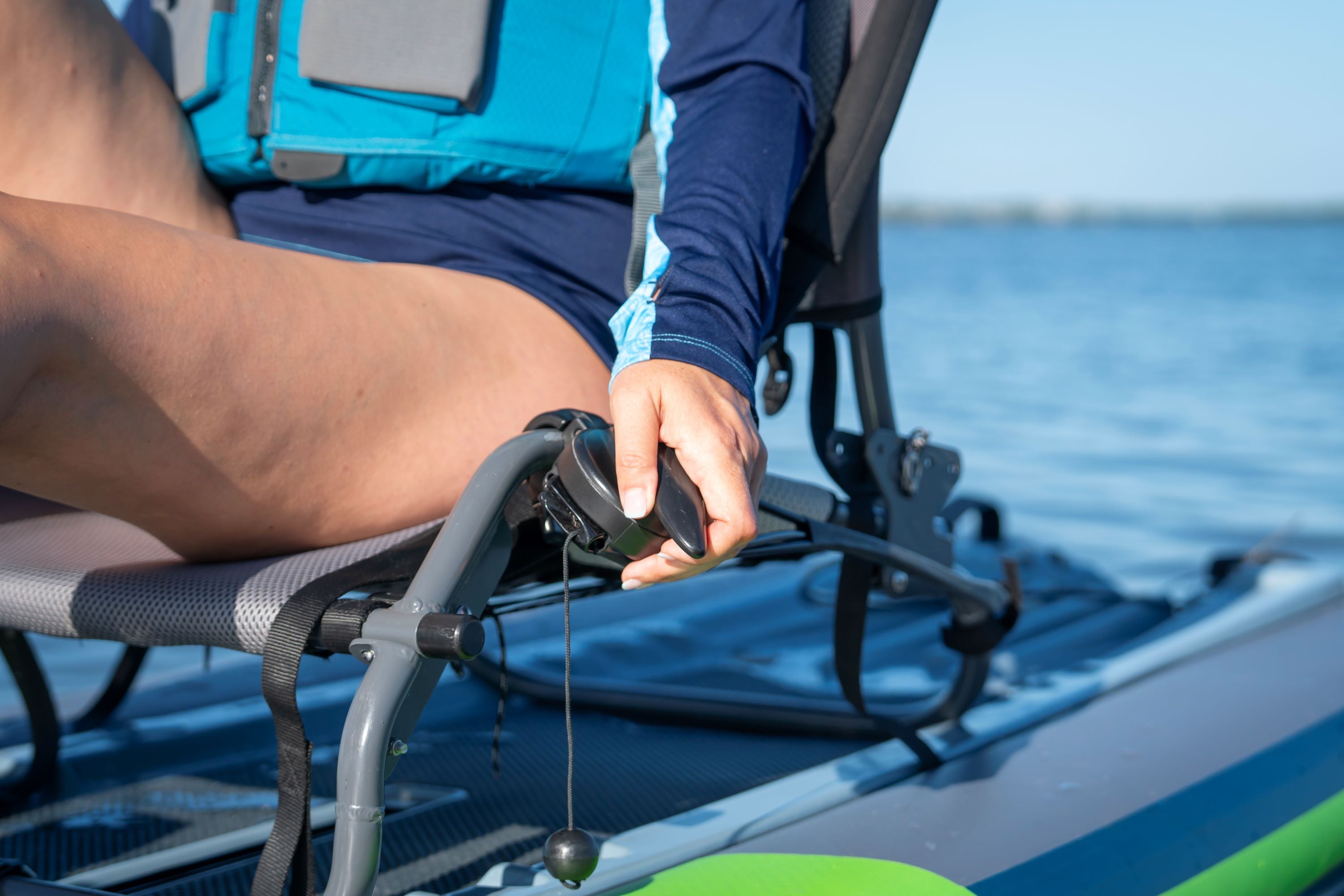 Kayak De Pêche À Pédales