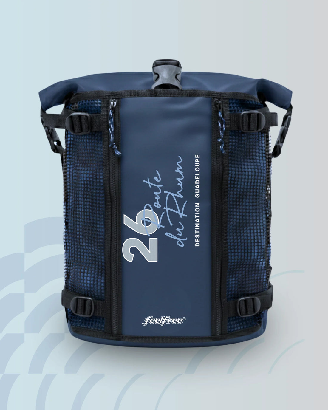 Sac à dos étanche route du rhum édition bleue