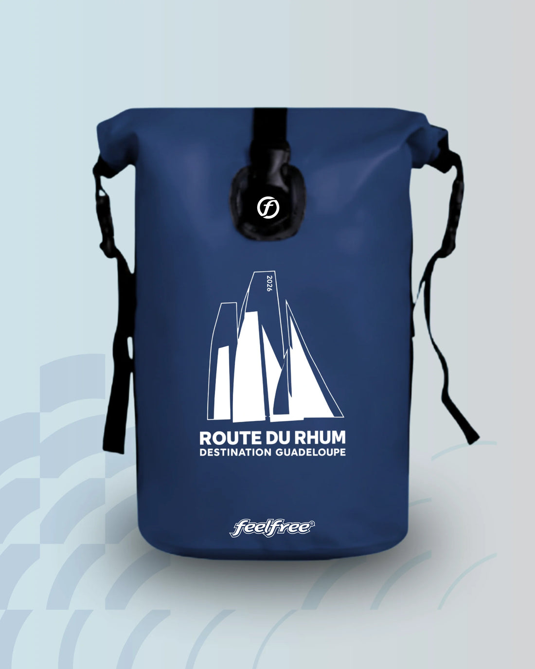 Sac à dos étanche Dry Tank Route du Rhum Saint-Malo – vue produit – FeelFree