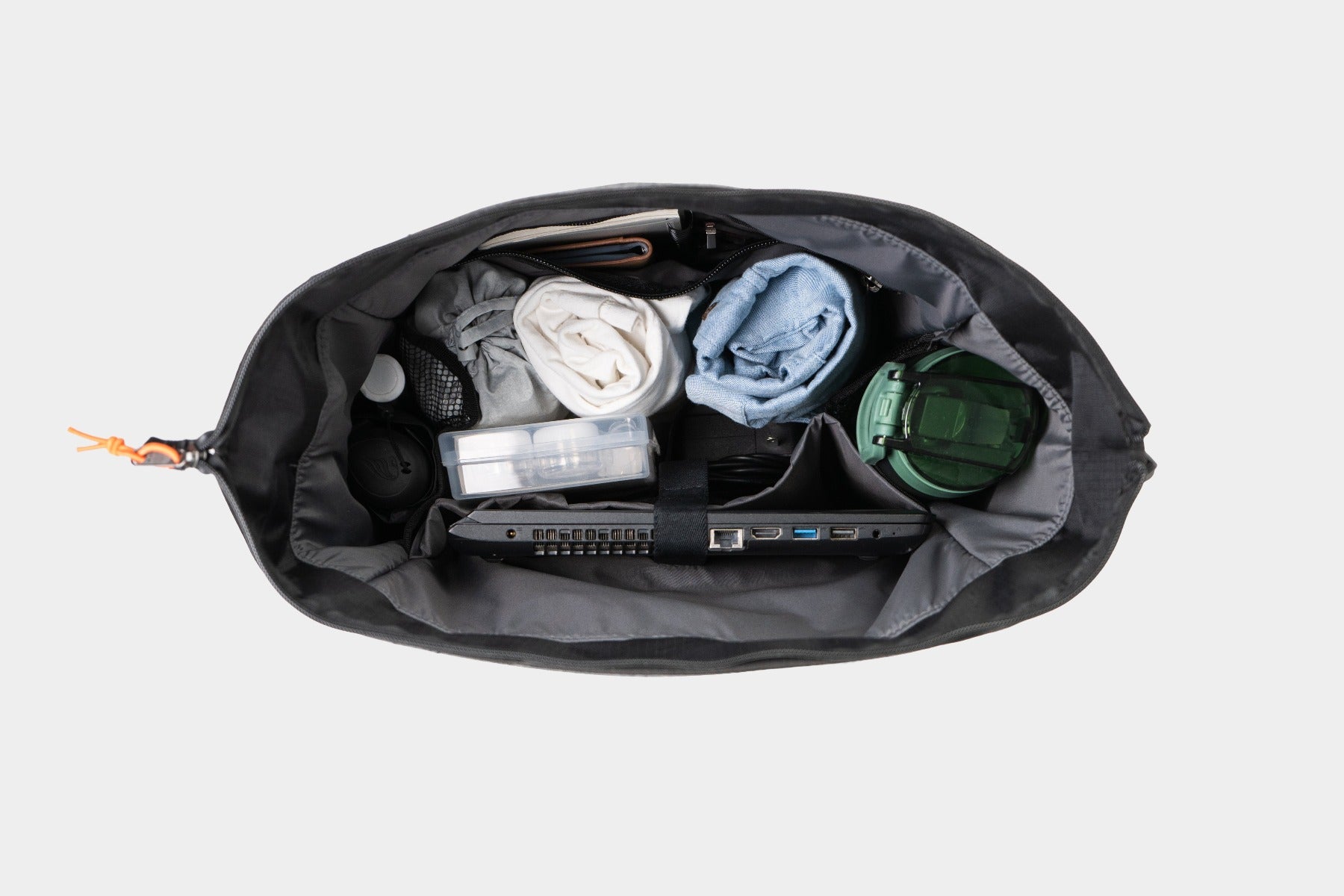 Sacoche Vélo Convertible en Sac à Dos – Recyclée & Étanche