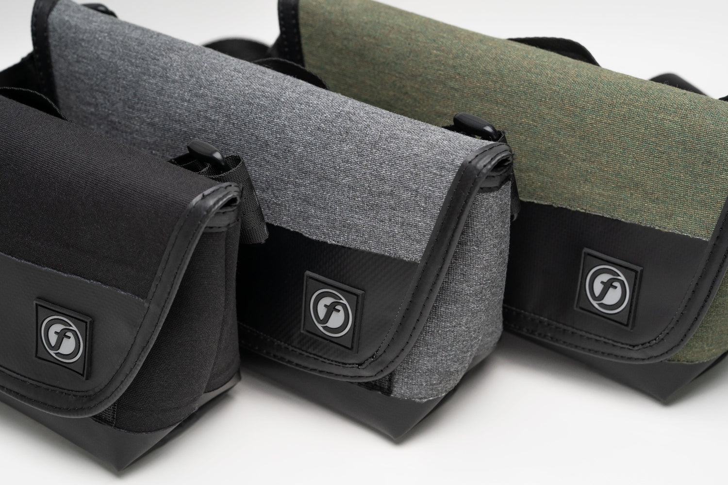 Urbanion Eco Crossbody Bag Noir Gris  Olive