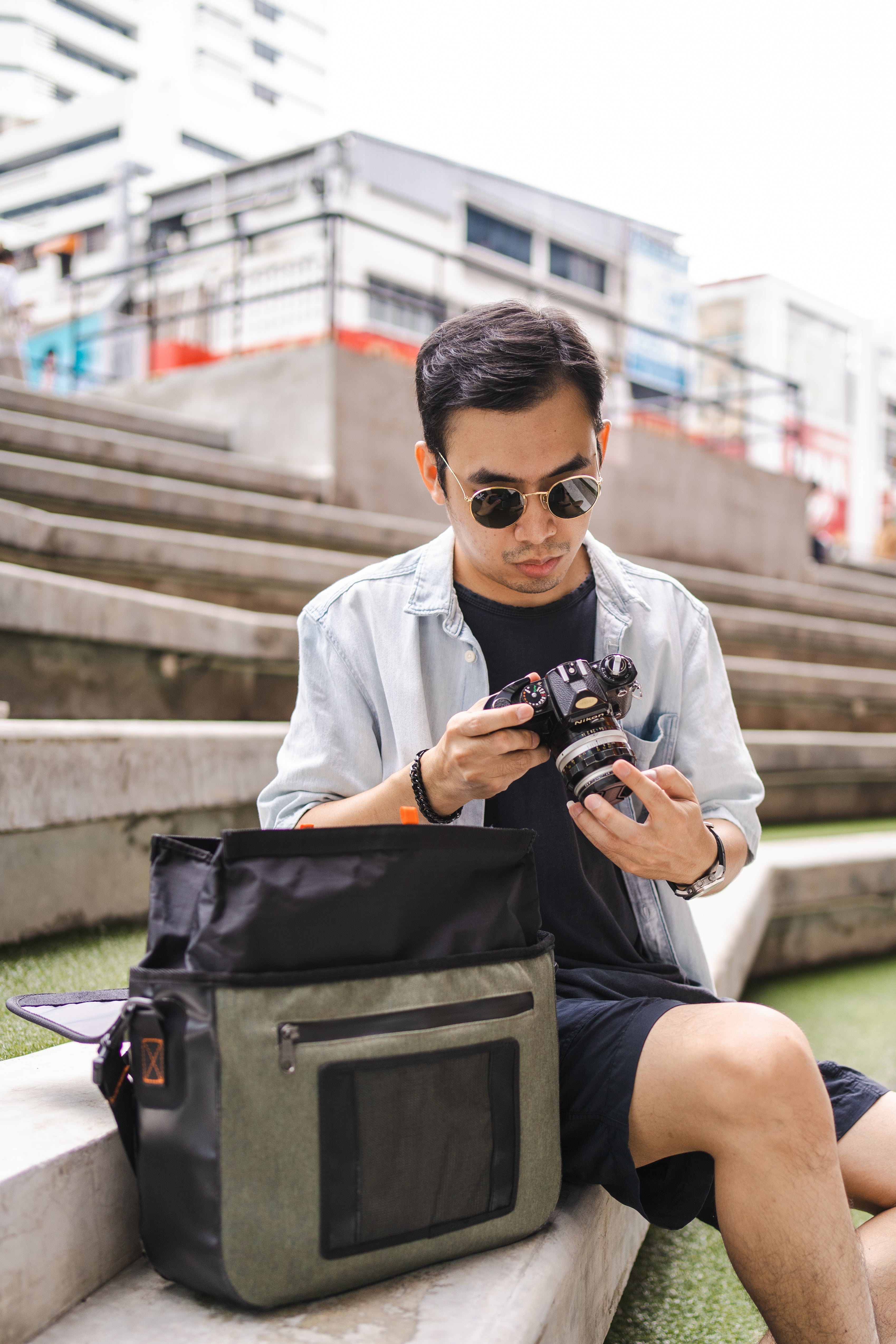 Sac Bandoulière Étanche Messenger - Urbanion Eco