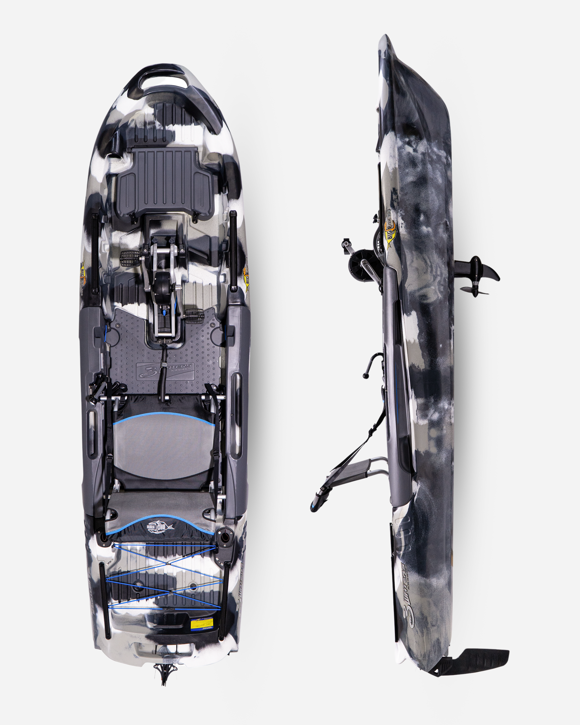 Big Fish 108 Fishing Kayak - With Pedals