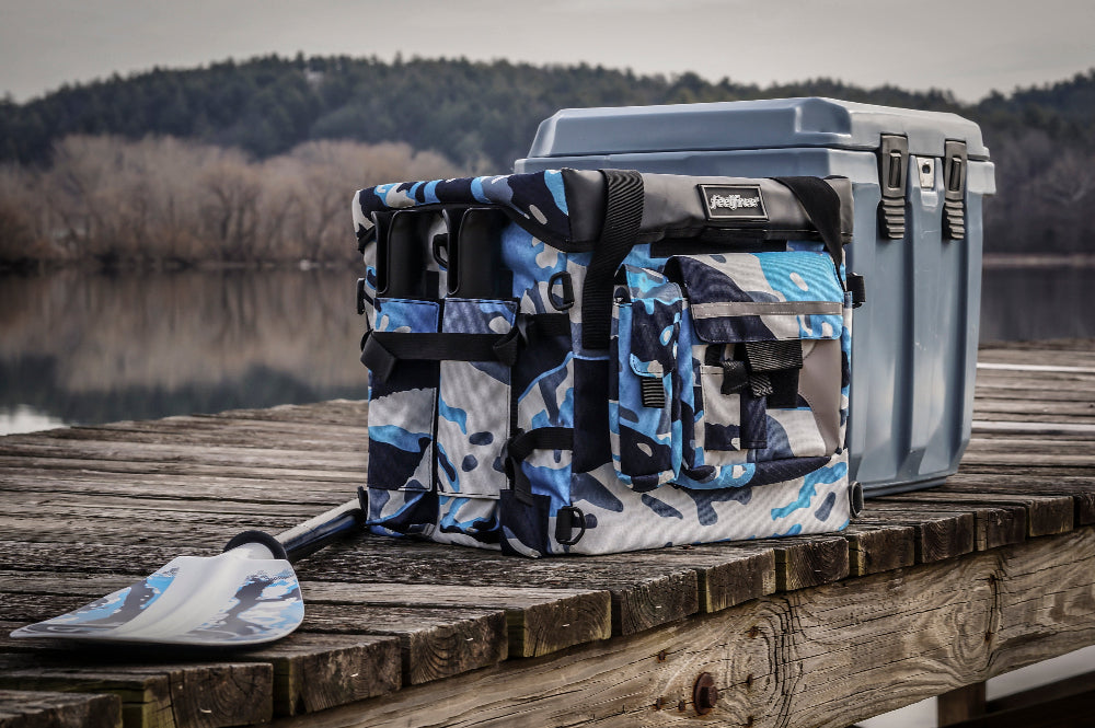 Waterproof Fishing Bag with Rod Holder