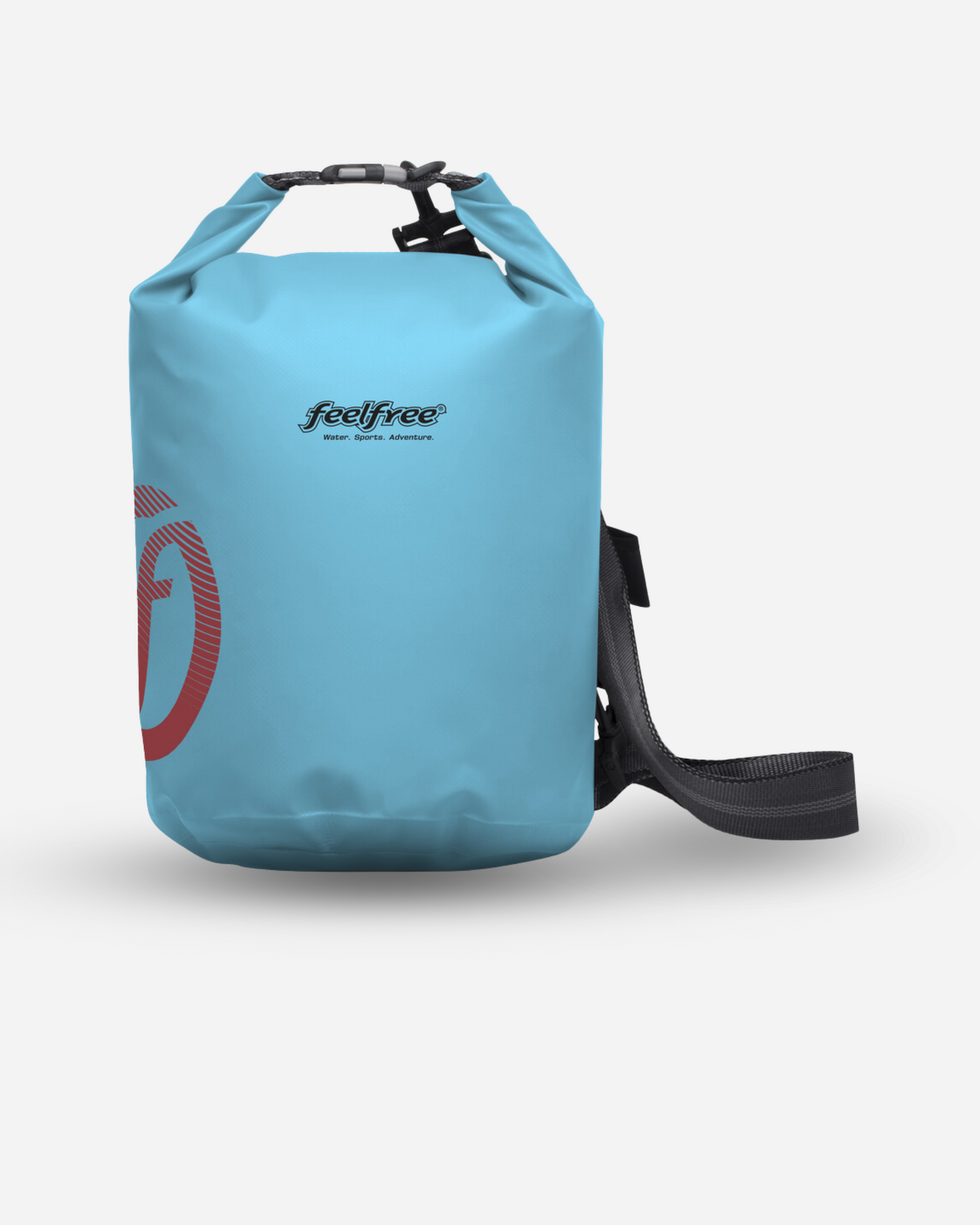 Sac polochon étanche dry tube 15L bleu ciel
