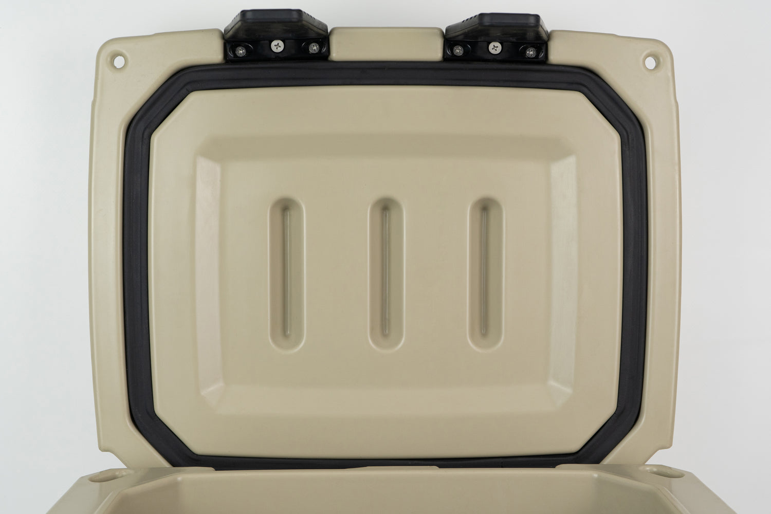 glacière hard cooler 25L ouvert détail joint