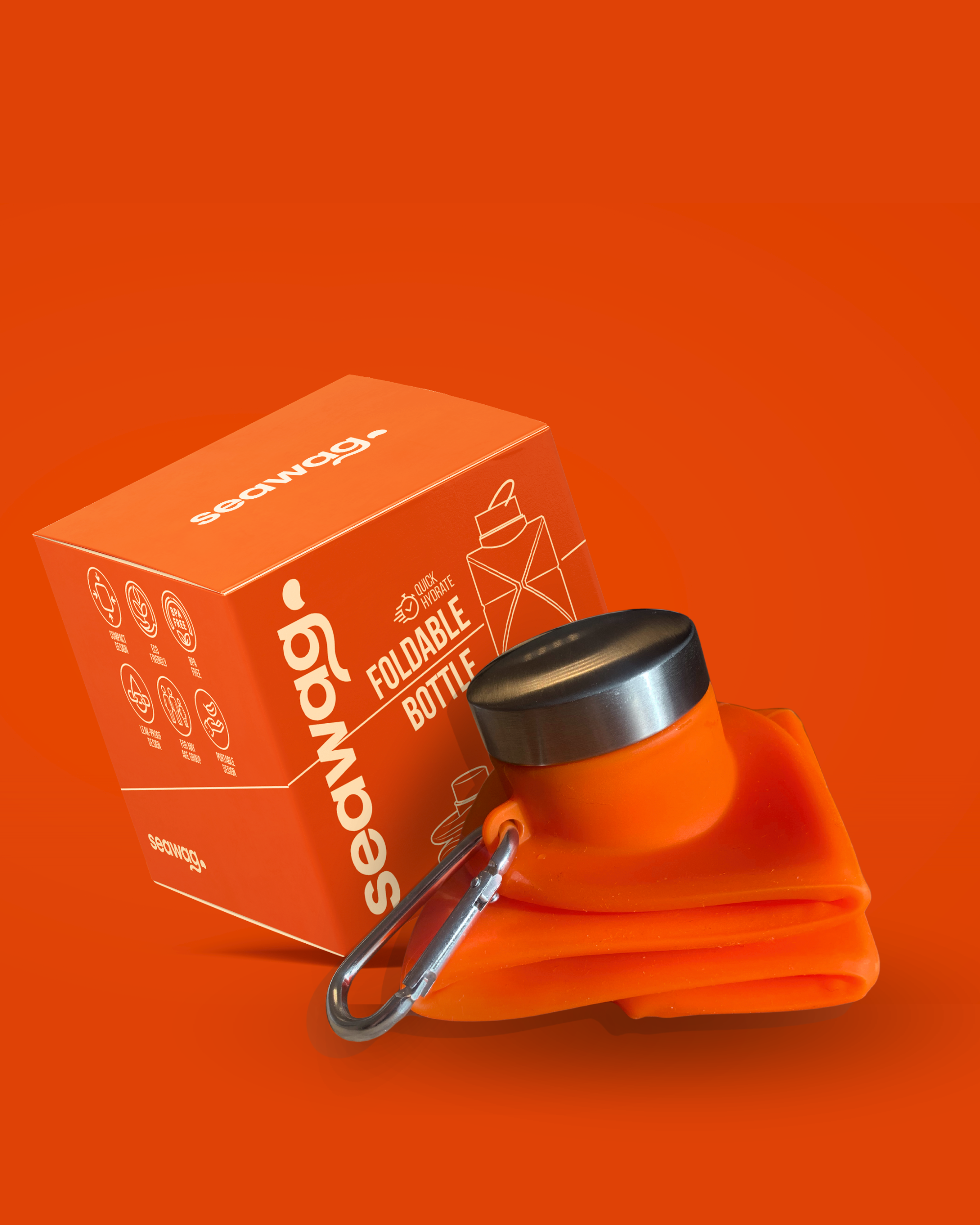 Seawag Foldable Water Bottle