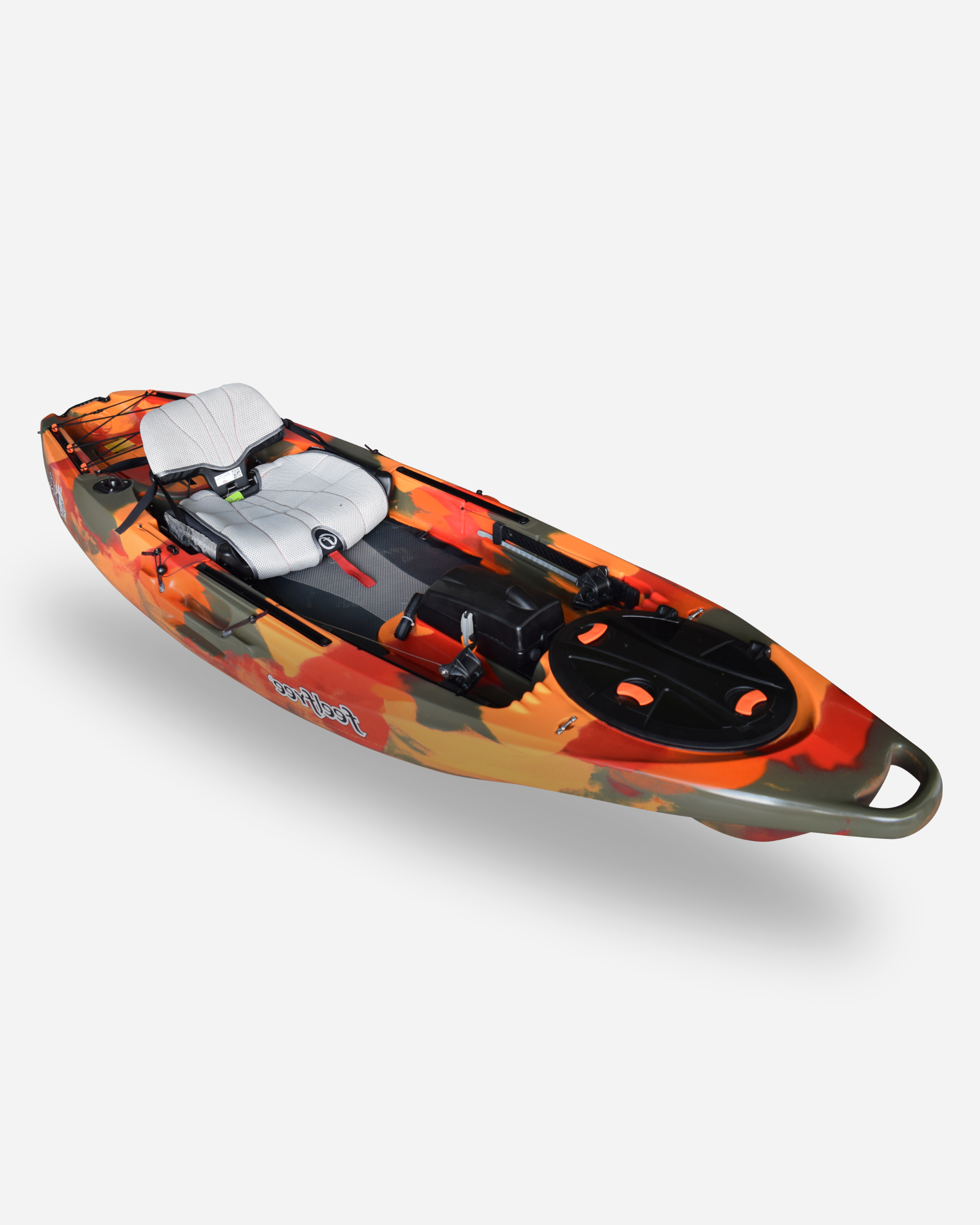 Kayak de pêche Lure 10 V2 Camouflage fire