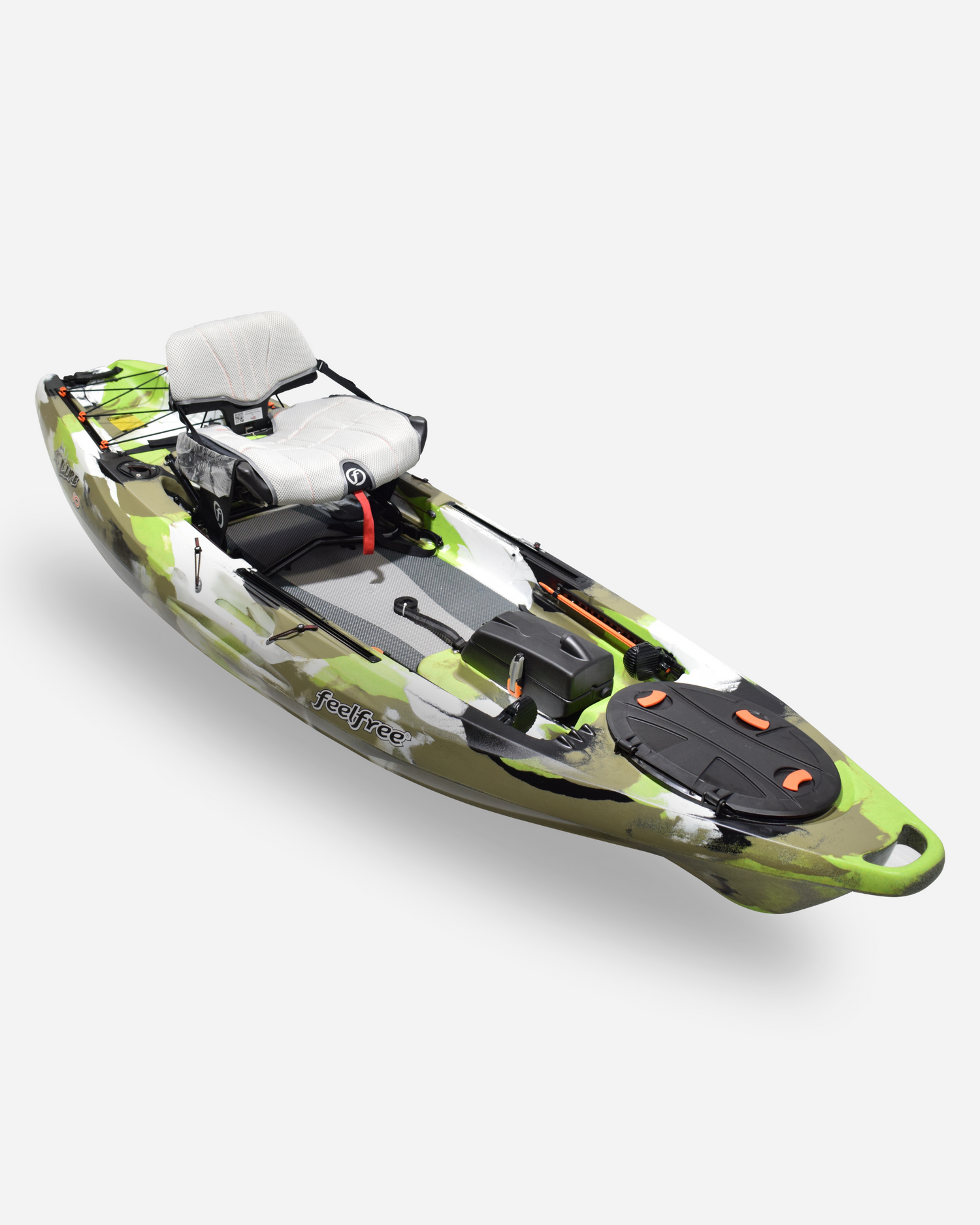 Kayak de pêche Lure 10 V2 Camouflage lime