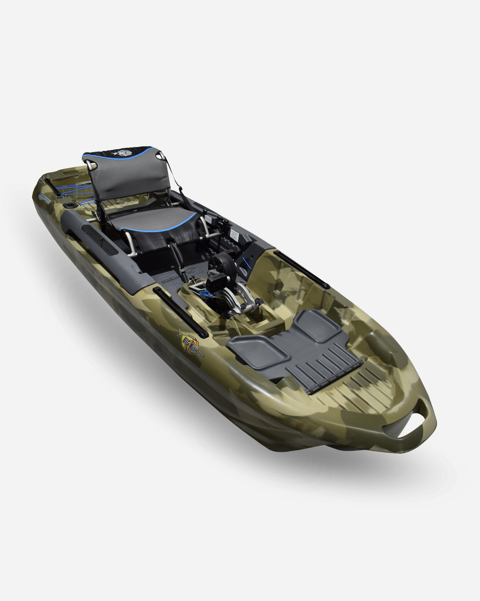 Big Fish 108 Fishing Kayak - With Pedals