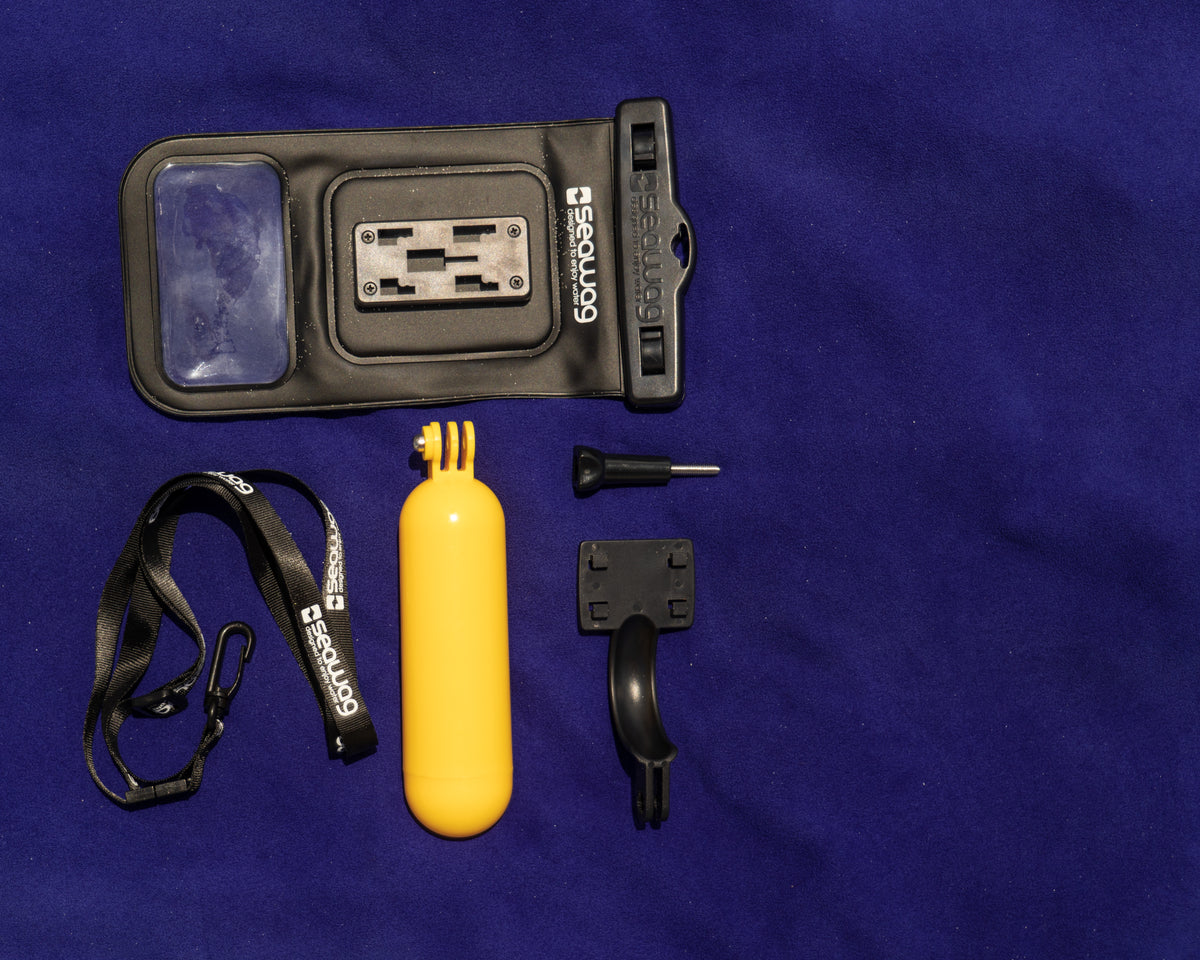 Démontage du kit de selfie étanche seawag