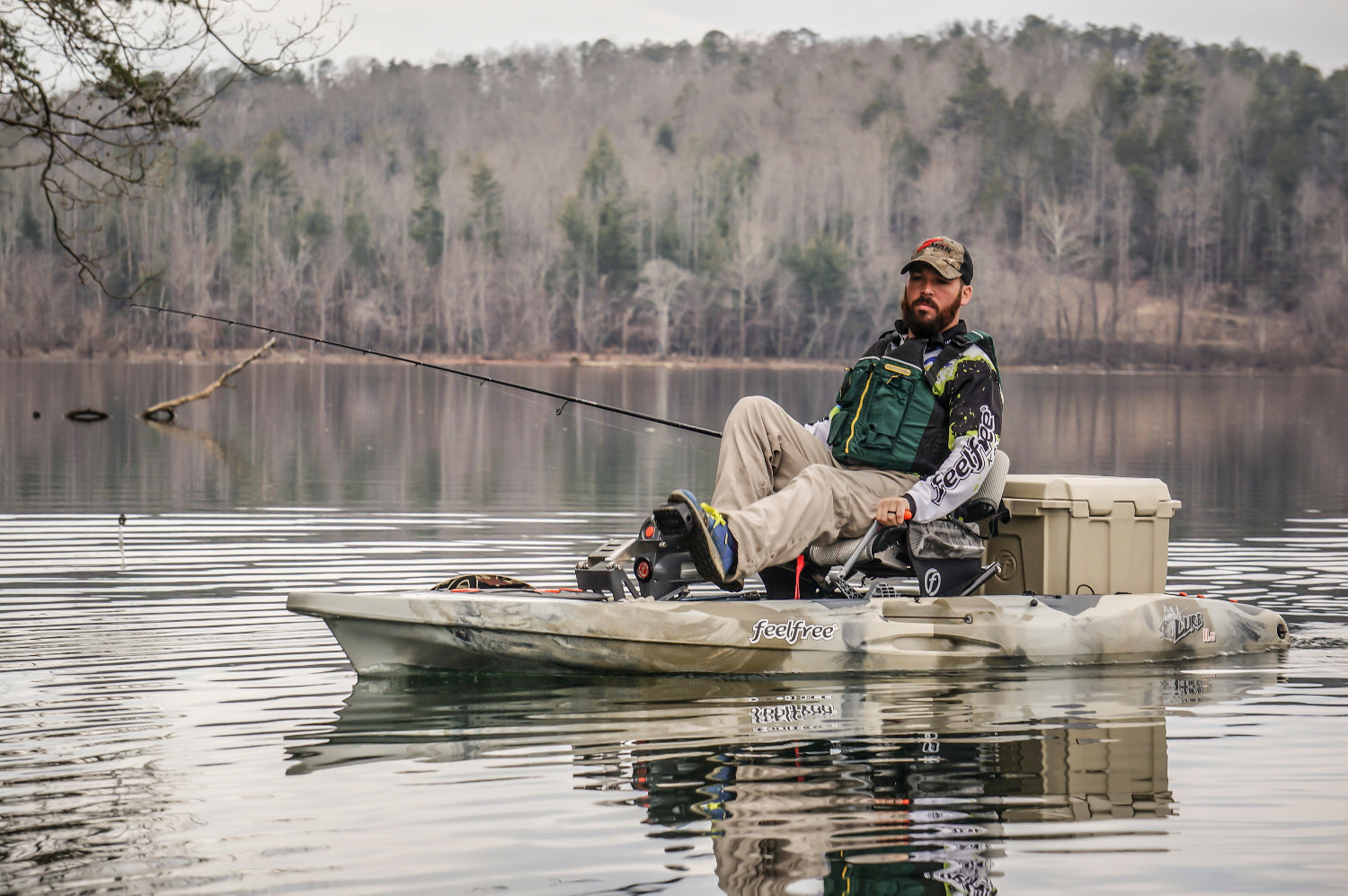 Lure 11.5 V2 Pedal Fishing Kayak (Overdrive Ready Version)