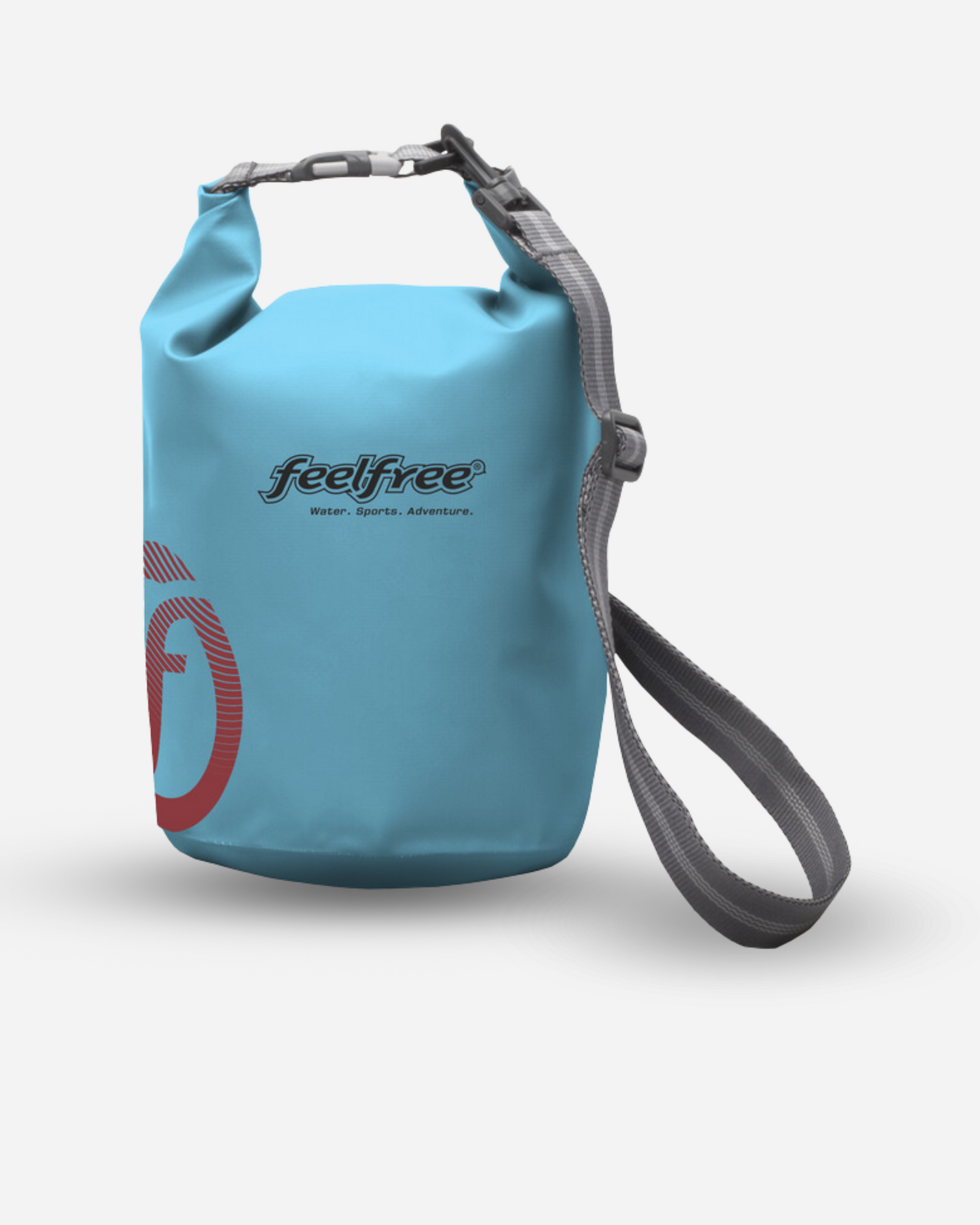 Mini sac polochon étanche dry tube 3L bleu ciel
