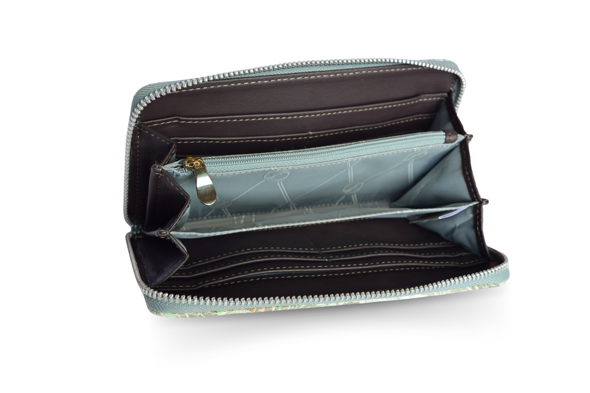 Portefeuille étanche LONG WALLET TROPICAL motif tropical – vue produit – FeelFree