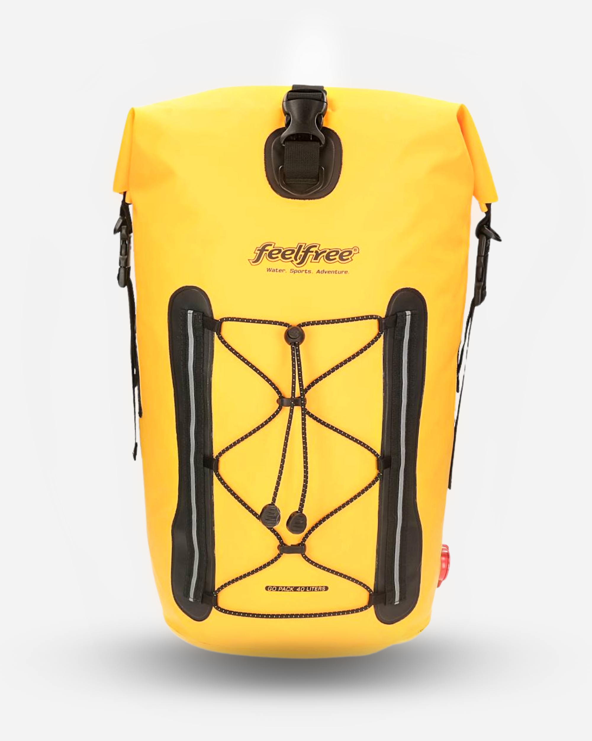 Sac à dos waterproof go pack 40L jaune