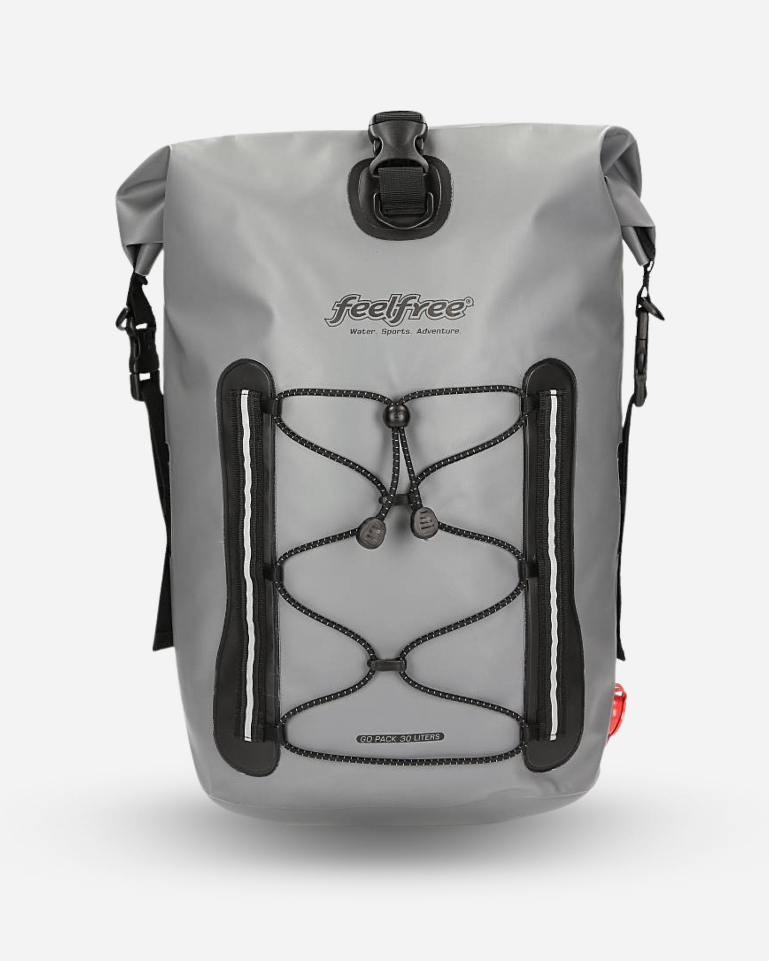 Sac à dos waterproof go pack gris 30L