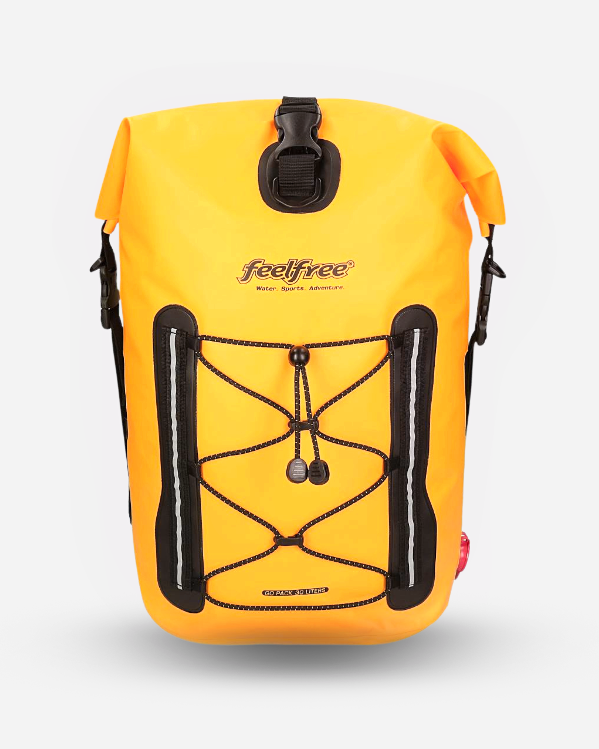 Sac à dos waterproof go pack jaune 30L