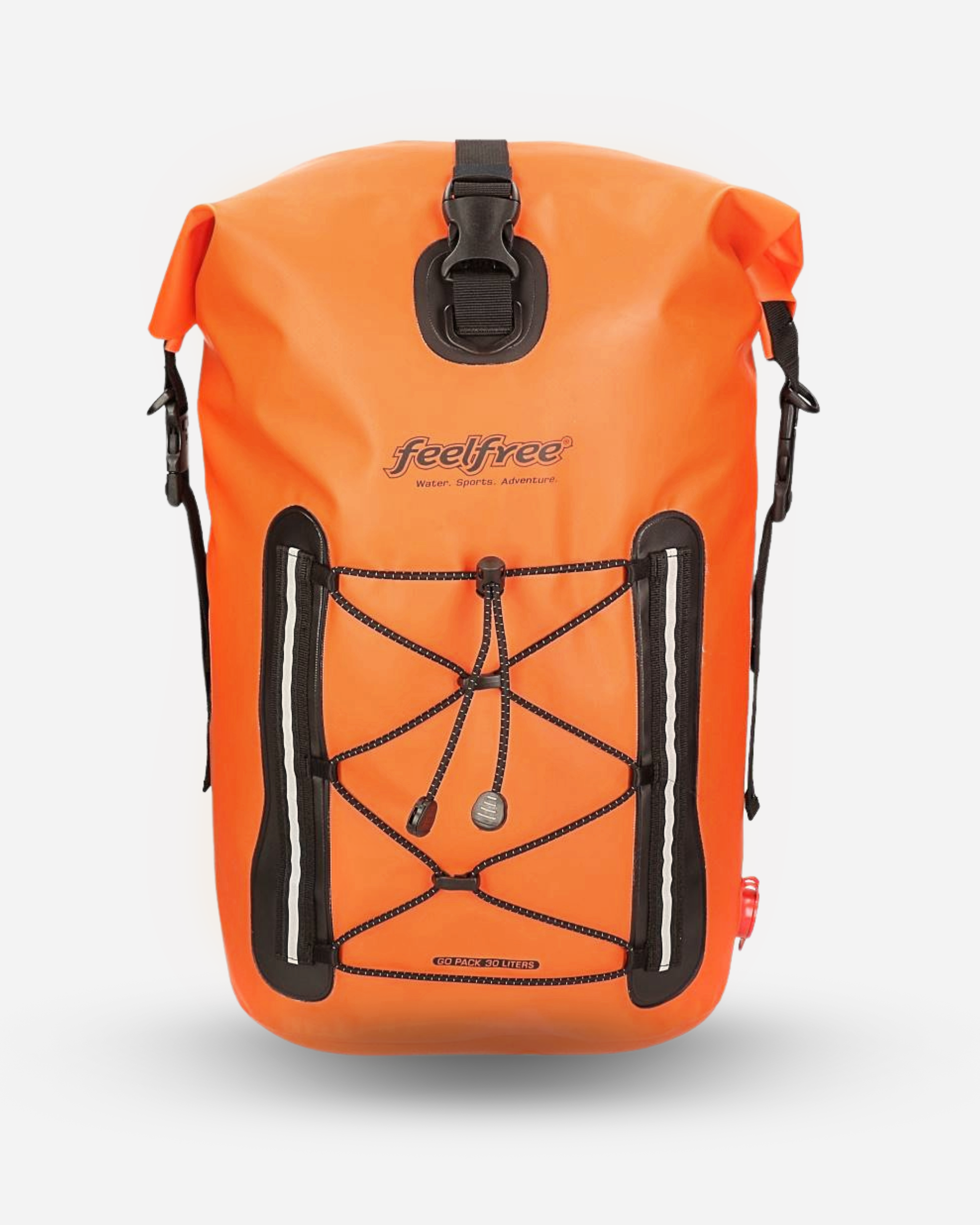 Sac à dos waterproof go pack orange 30L