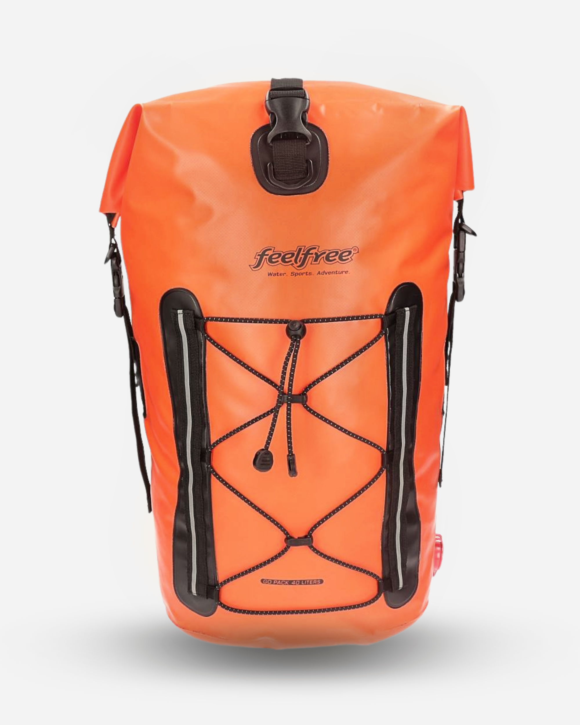 Sac à dos waterproof go pack 40L orange