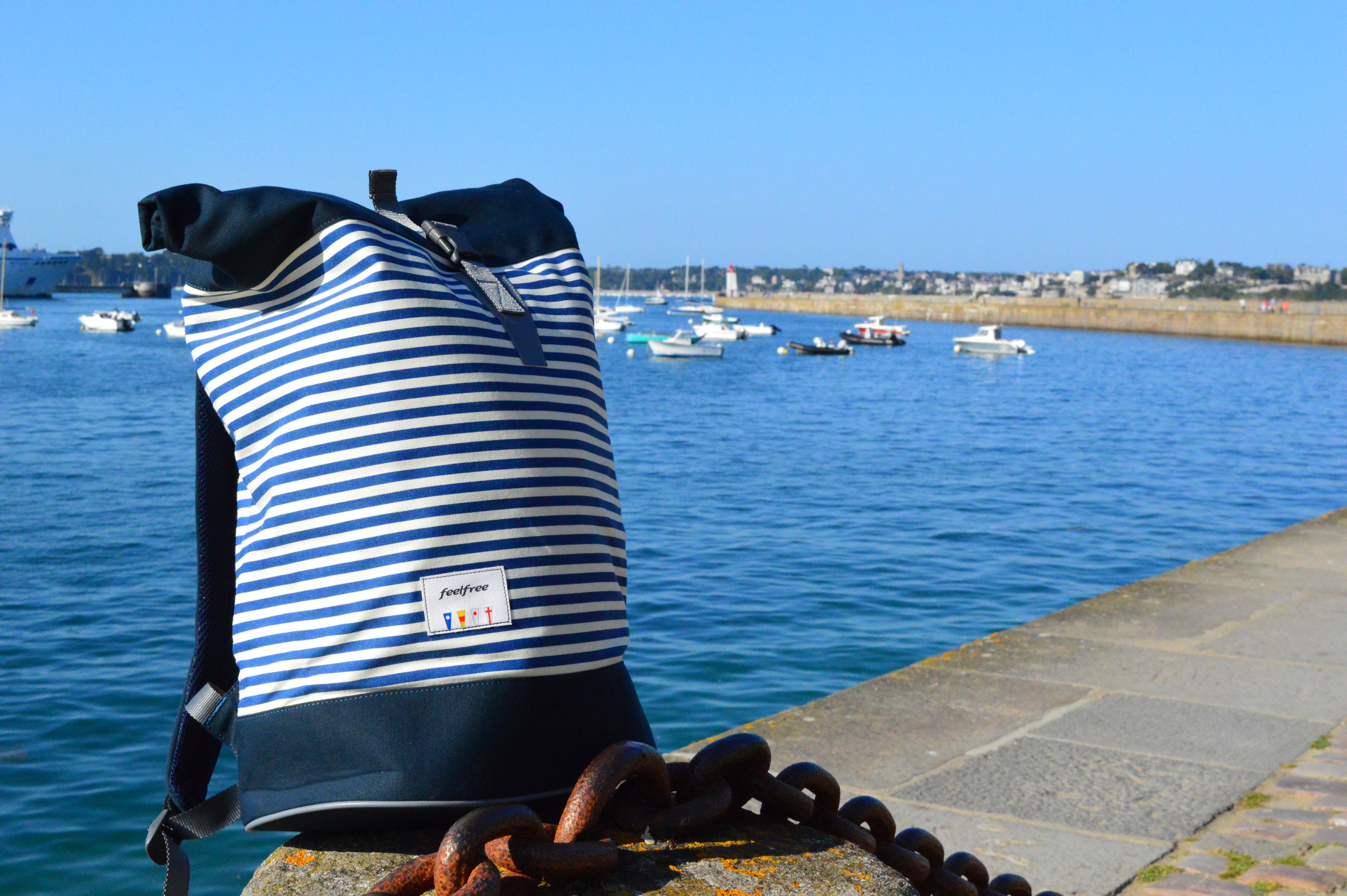 sac à dos marinière life style saint malo