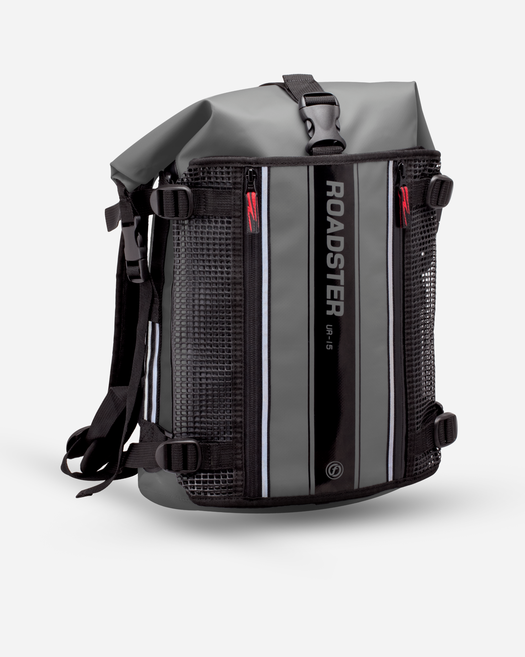 Sac moto étanche Feelfree Roadster 15L gris