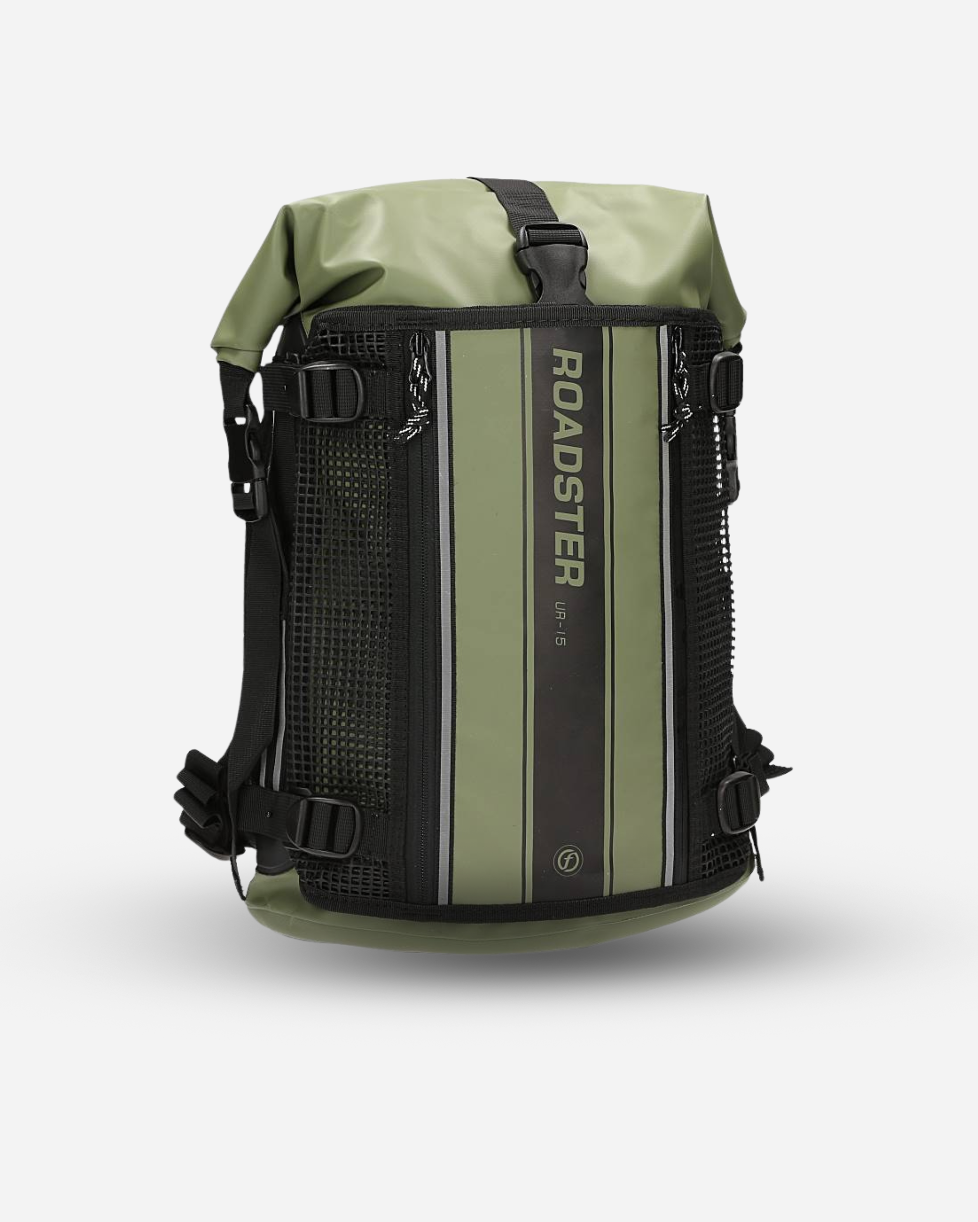 Sac moto étanche Feelfree Roadster 15L olive