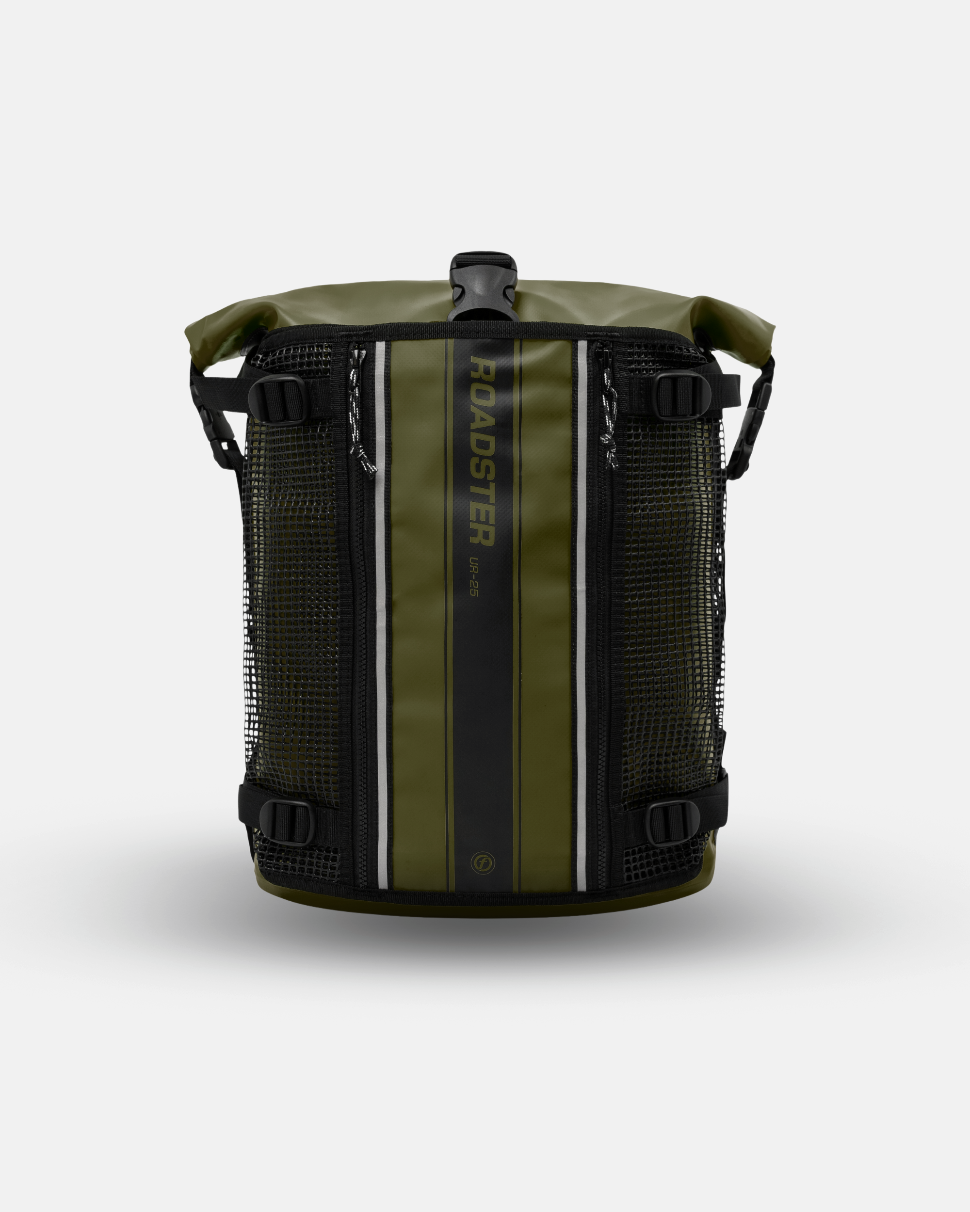 Sac moto étanche Feelfree Roadster 25L olive