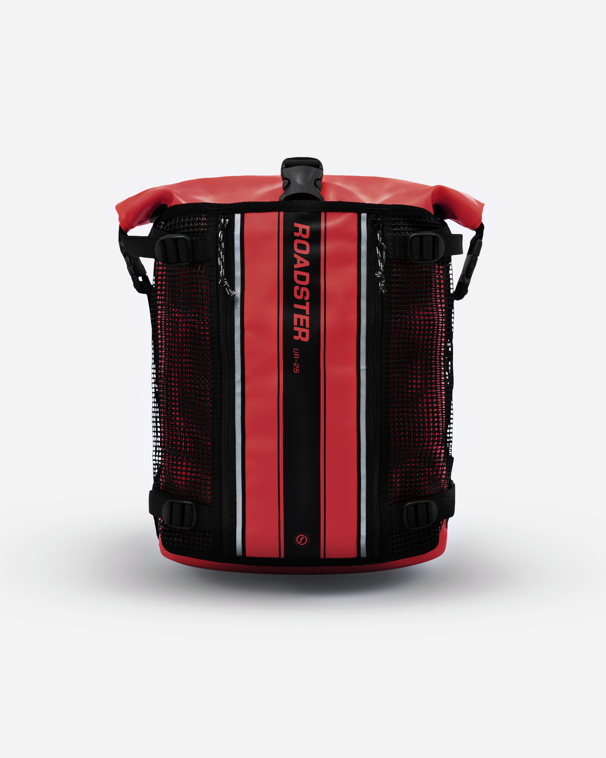Sac moto étanche Feelfree Roadster 25L rouge