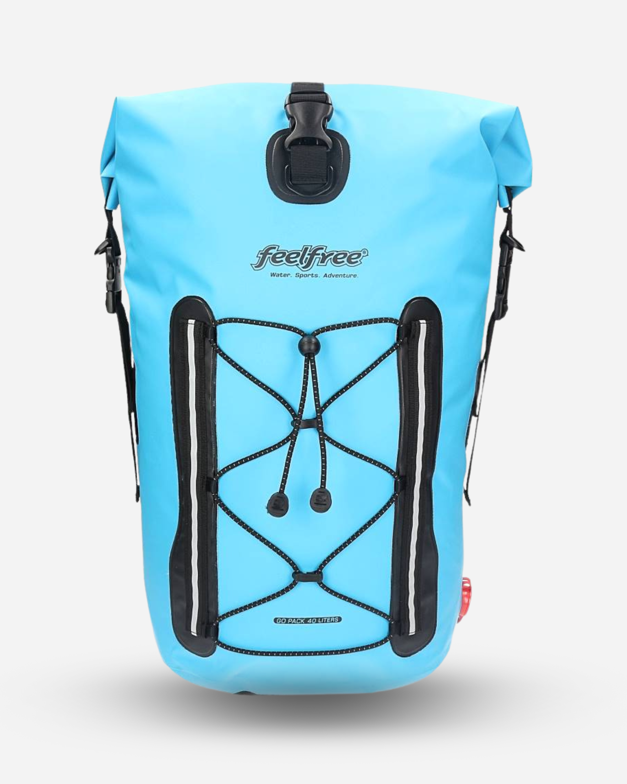 Sac à dos waterproof go pack 40L bleu ciel