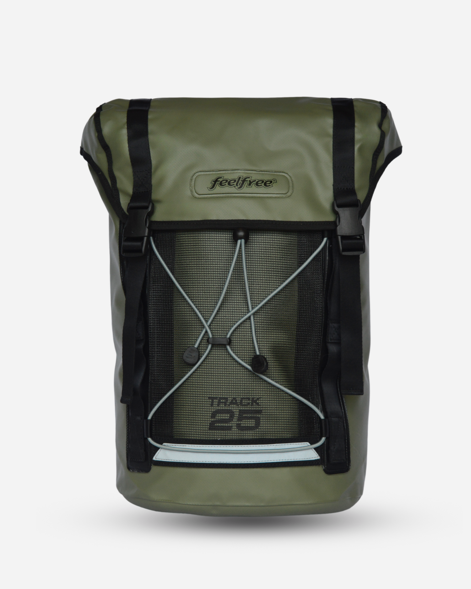 Sac à dos track étanche 25L olive