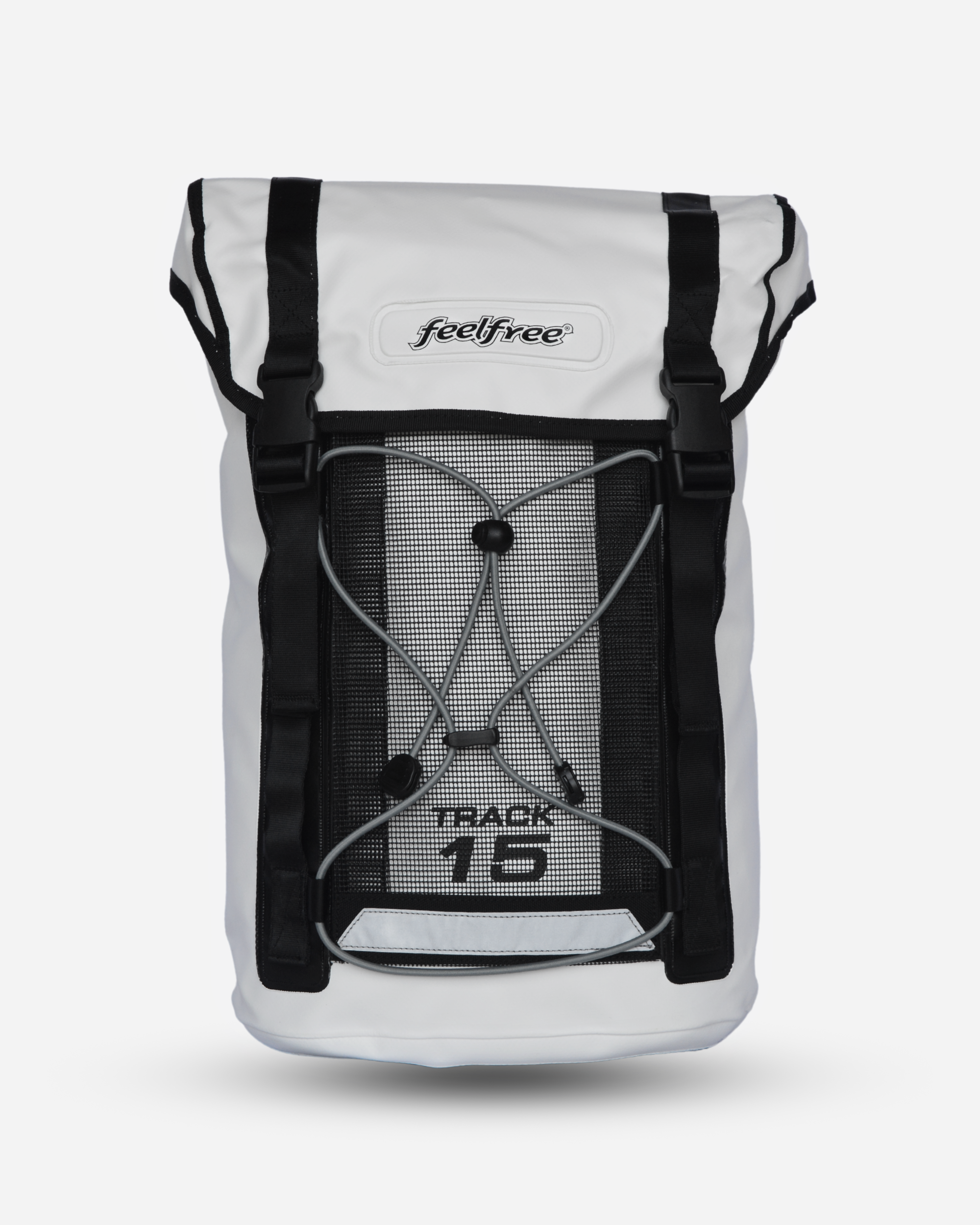 Sac à dos track étanche 15L Blanc
