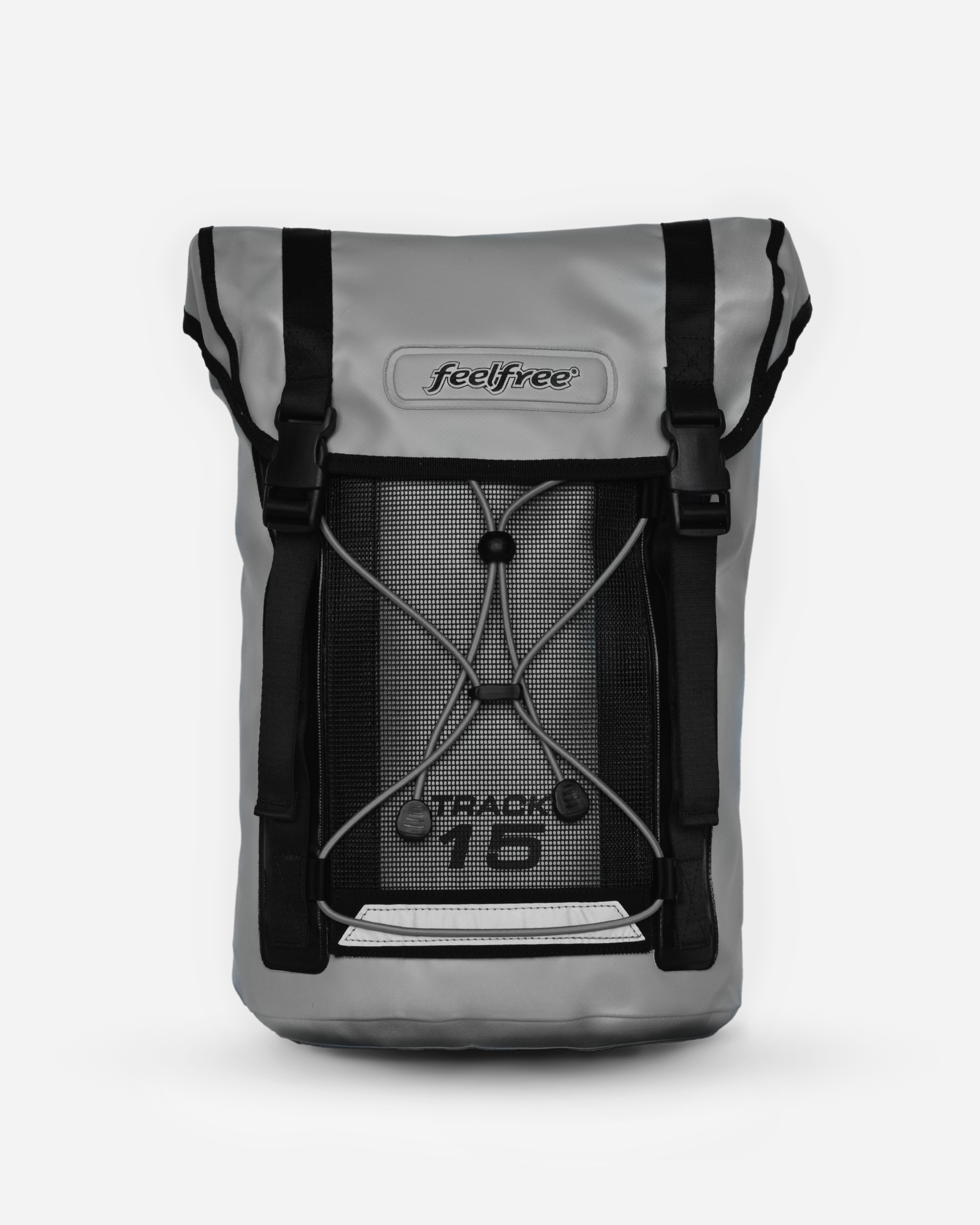 Sac à dos track étanche 15L gris
