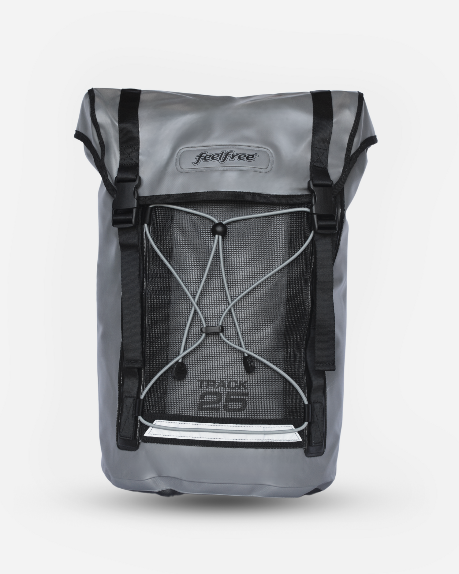 Sac à dos track étanche 25L gris