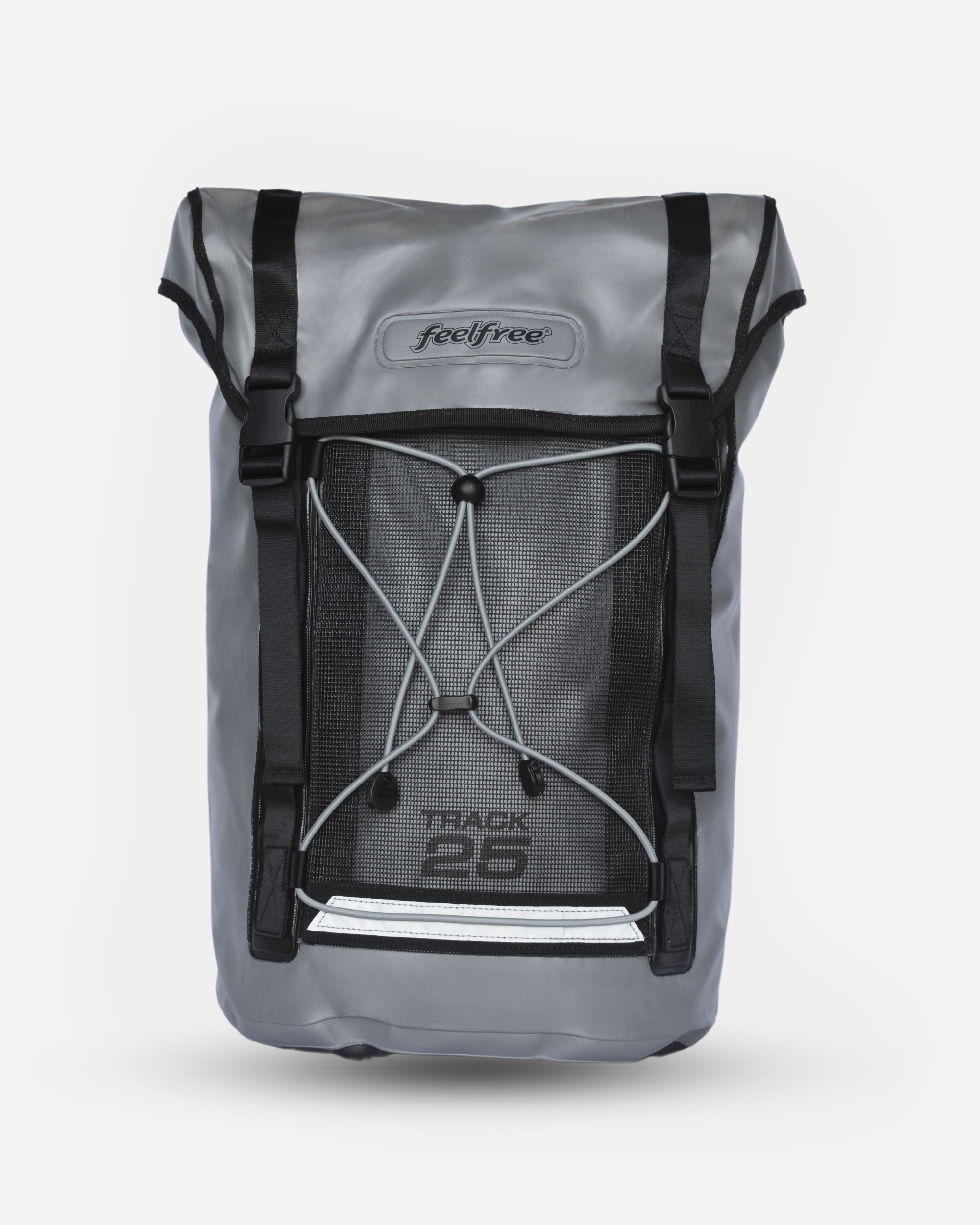 Sac à dos track étanche 25L gris
